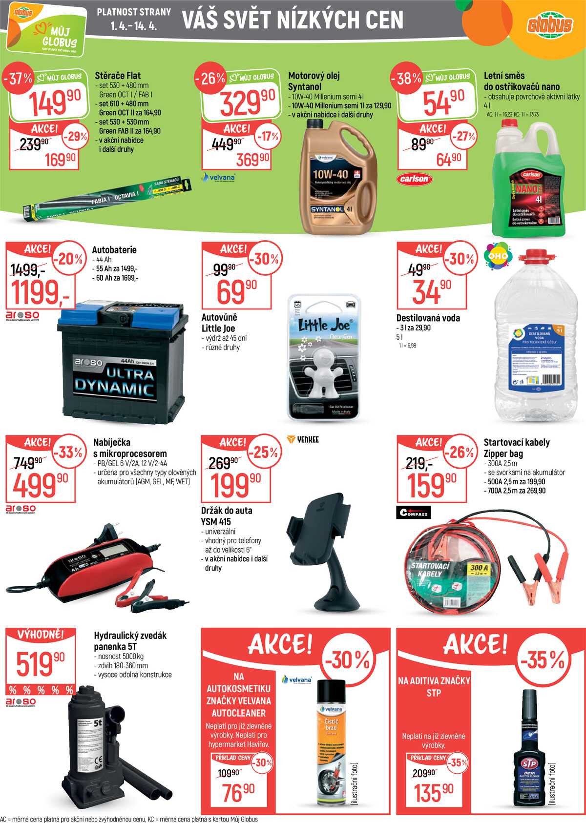 Akční leták Globus 1.4. - 7.4.2026 - Globus Trmice u Ústí nad Labem strana 33