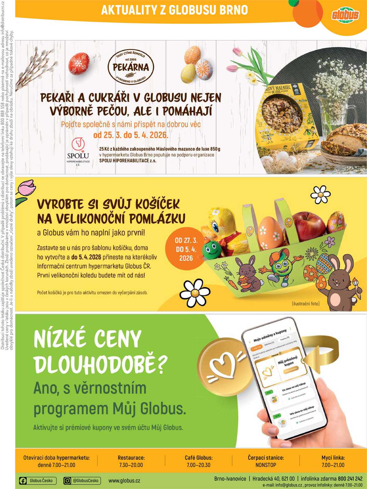 Akční leták Globus 1.4. - 7.4.2026 - Globus Brno Ivanovice strana 37