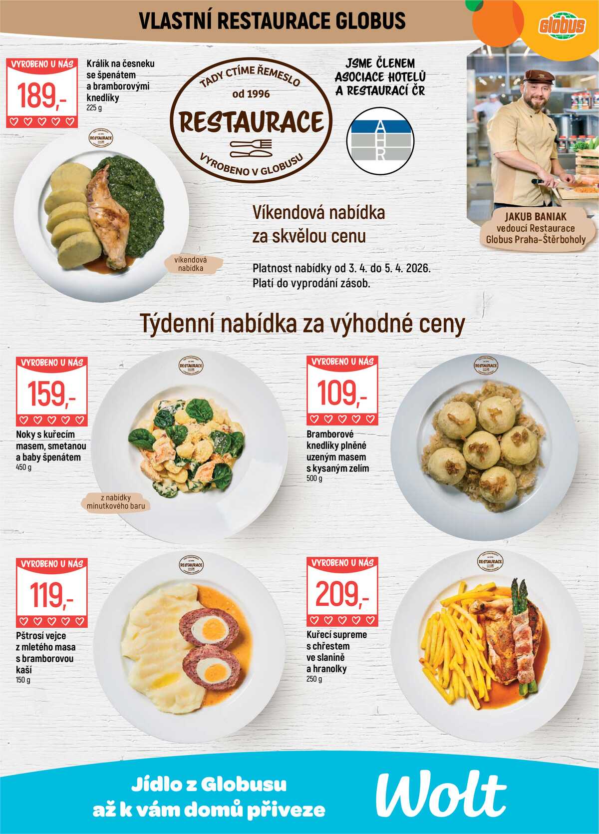 Akční leták Globus 1.4. - 7.4.2026 - Globus Praha - Štěrboholy strana 6