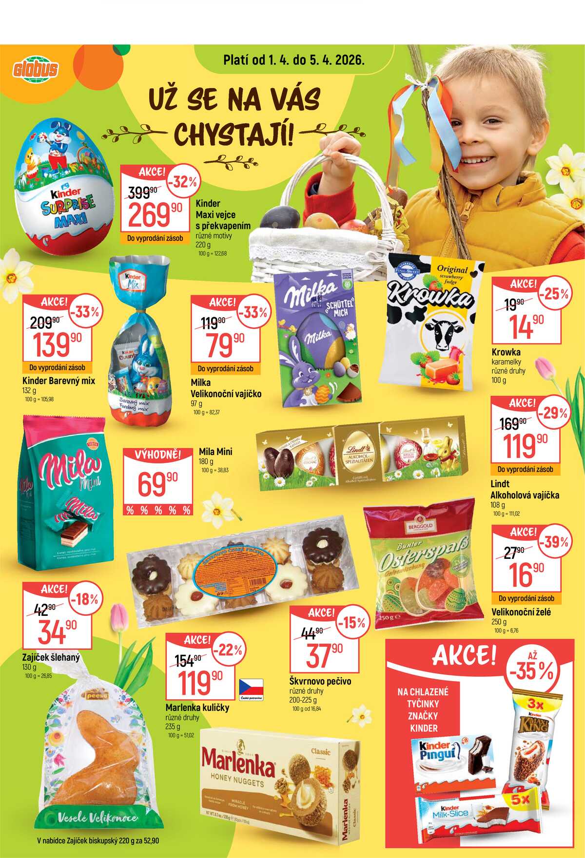 Akční leták Globus 1.4. - 7.4.2026 - Globus Praha - Štěrboholy strana 12