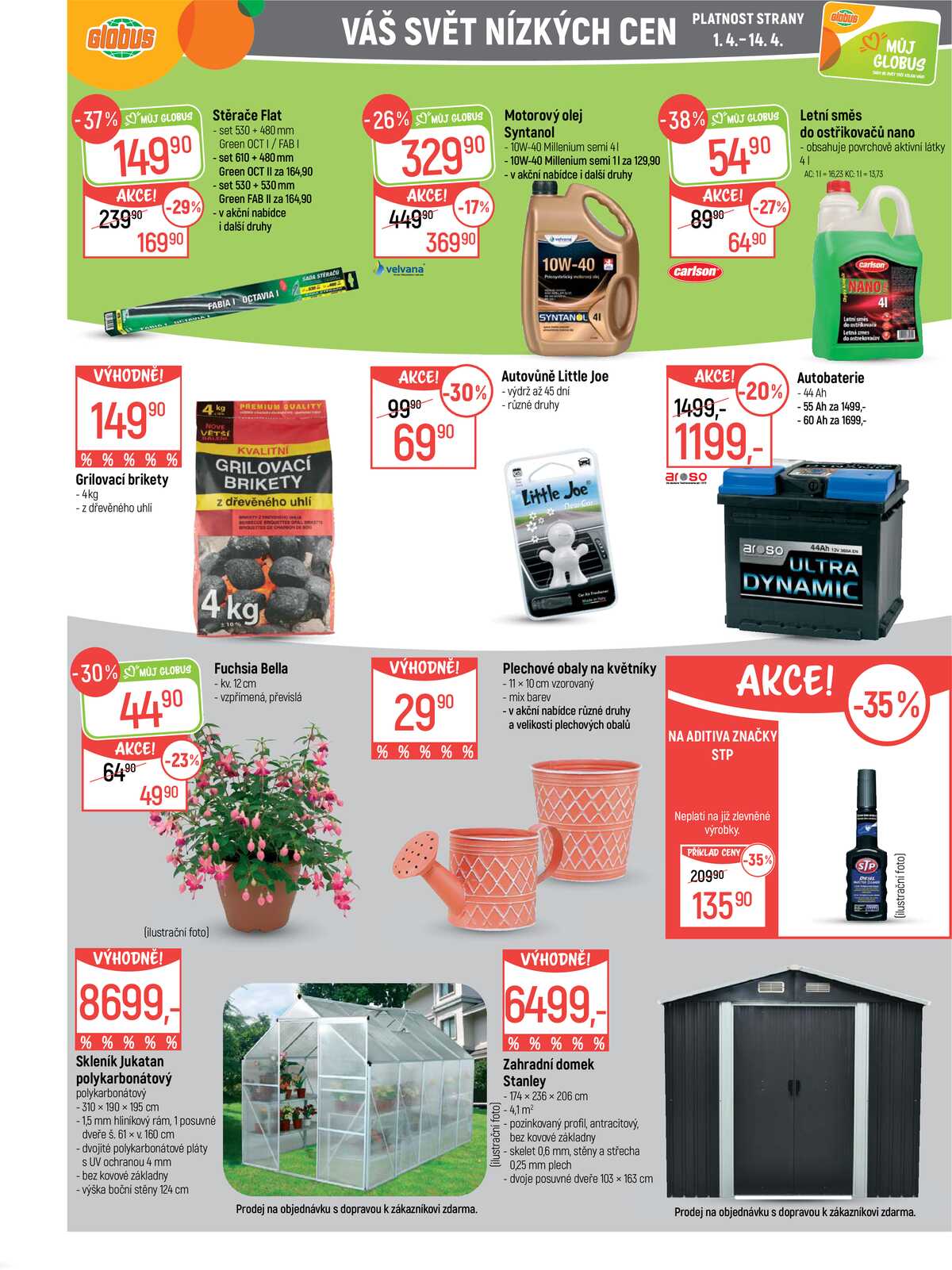 Akční leták Globus 1.4. - 7.4.2026 - Globus Praha - Štěrboholy strana 30