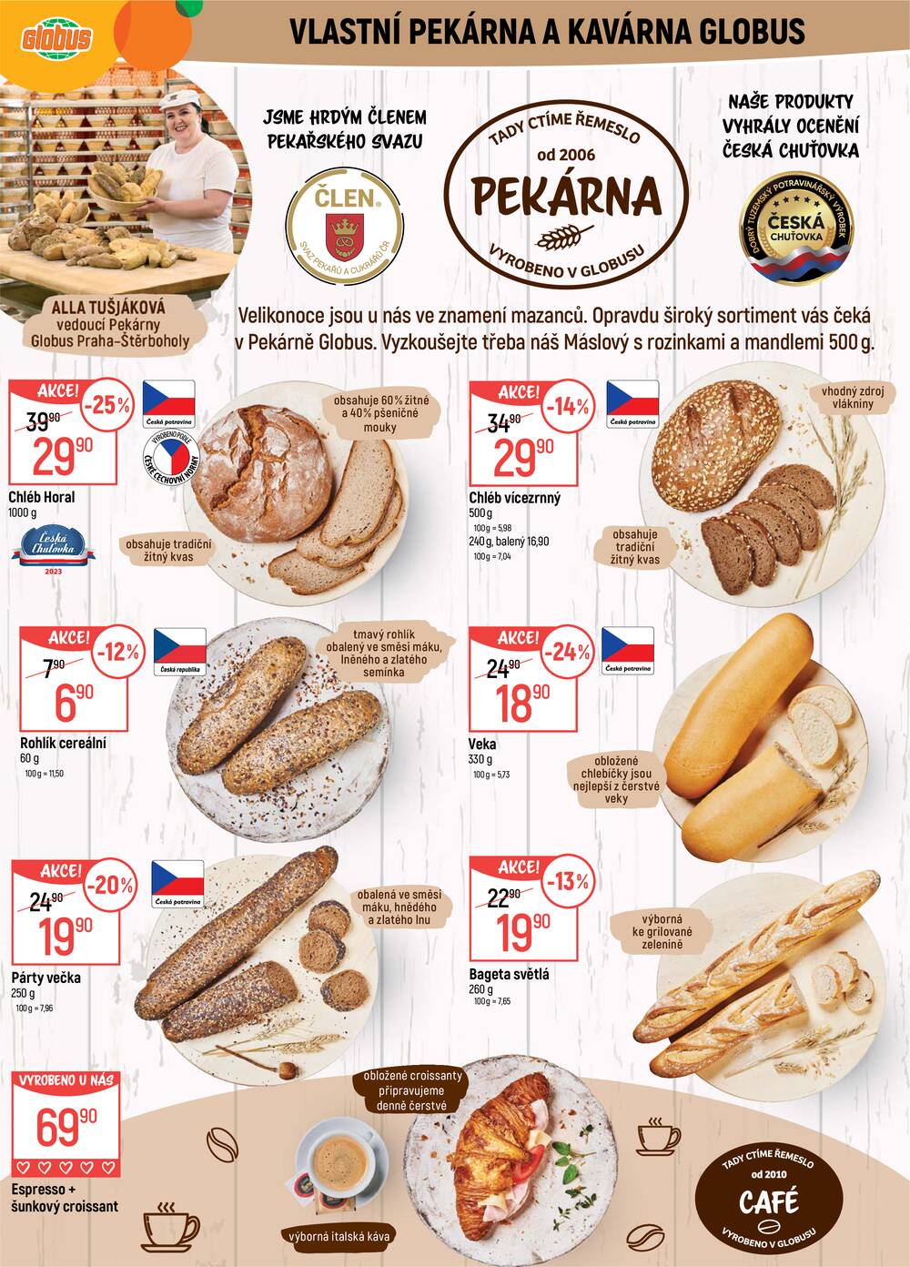 Leták Globus - Akční leták Globus 1.4. - 7.4.2026 - Globus Praha - Štěrboholy - strana 5