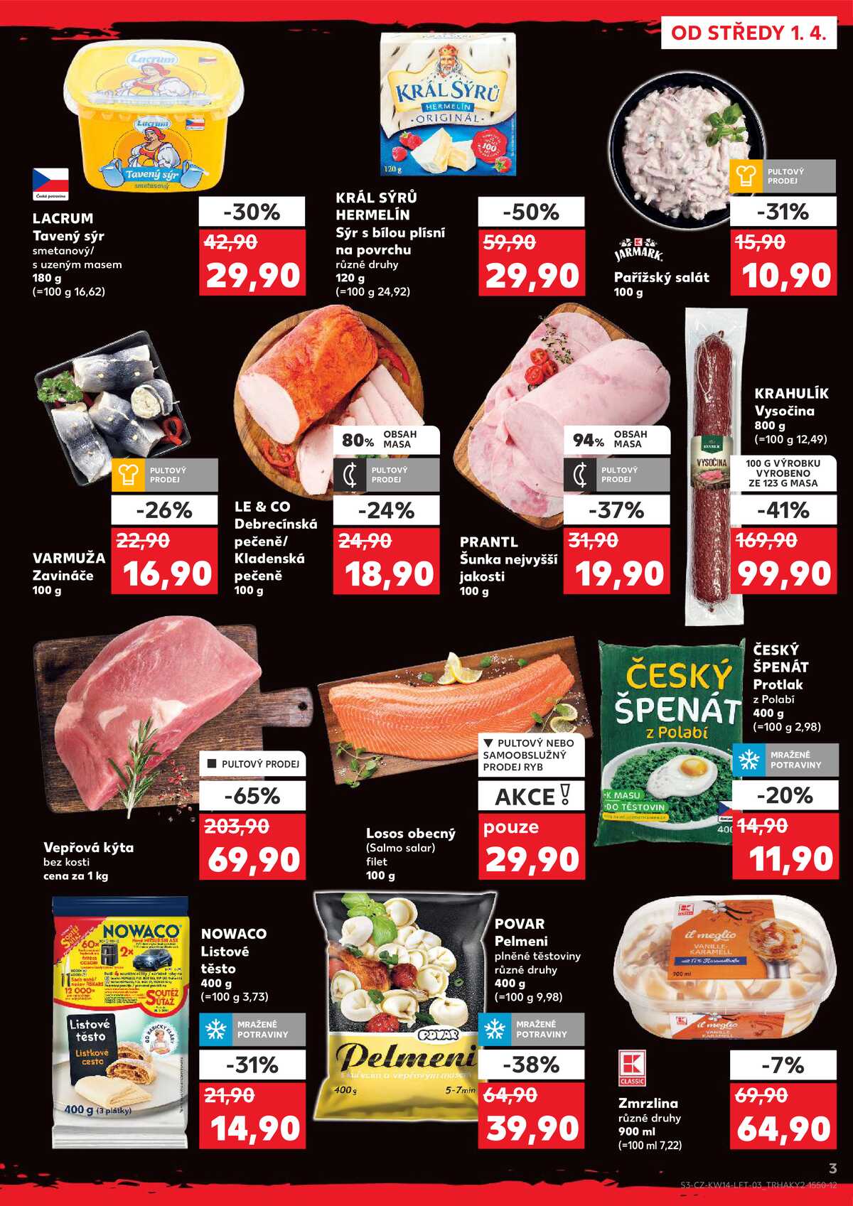 Kaufland 1.4. - 7.4. - Kaufland - Prachatice strana 3