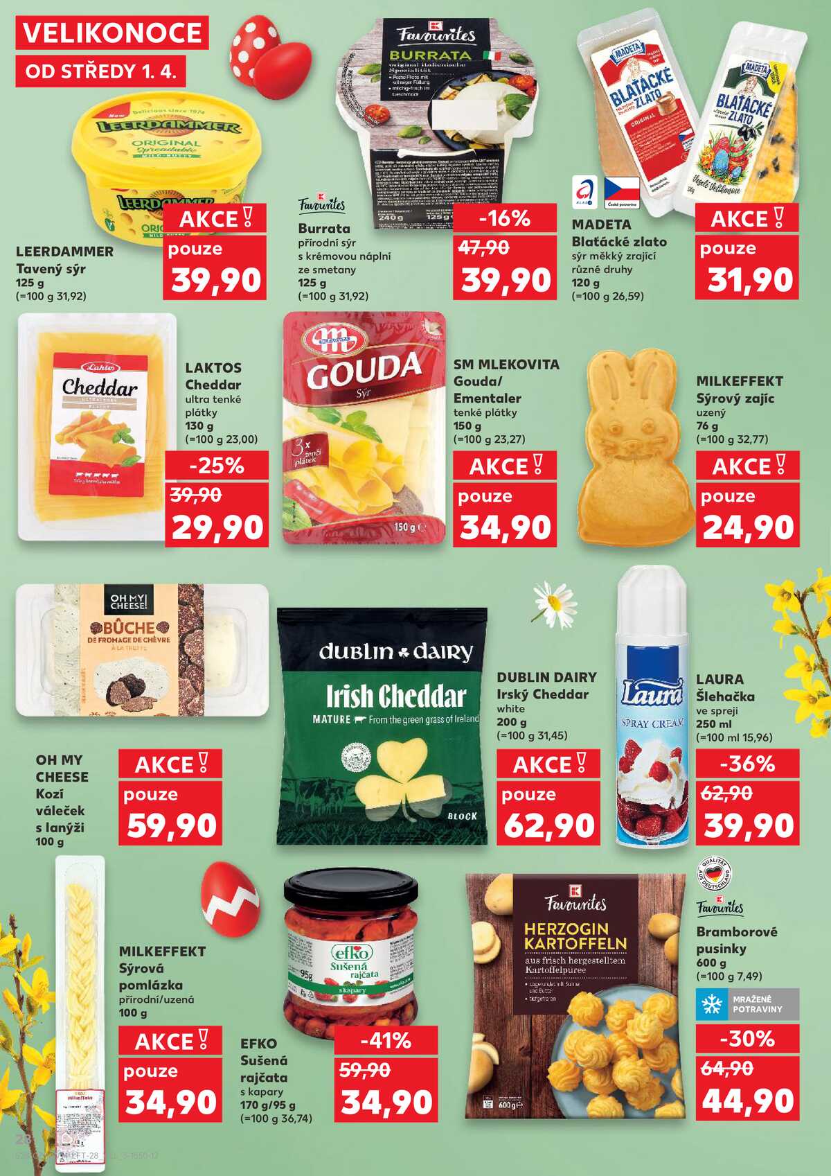 Kaufland 1.4. - 7.4. - Kaufland - Náchod strana 28