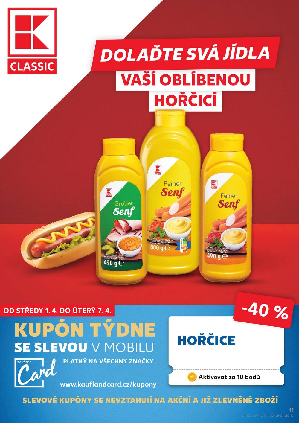 Leták Kaufland - Kaufland 1.4. - 7.4. - Kaufland - Klatovy - strana 11