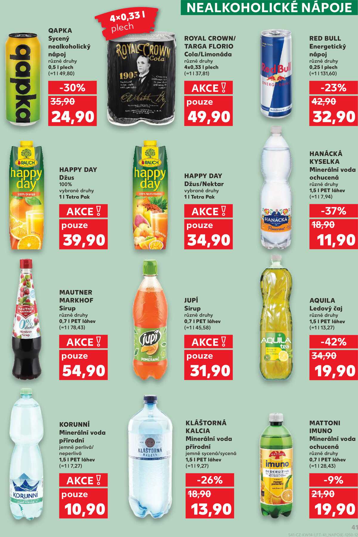 Kaufland 1.4. - 7.4. - Kaufland - Třebíč Horka-Domky strana 41
