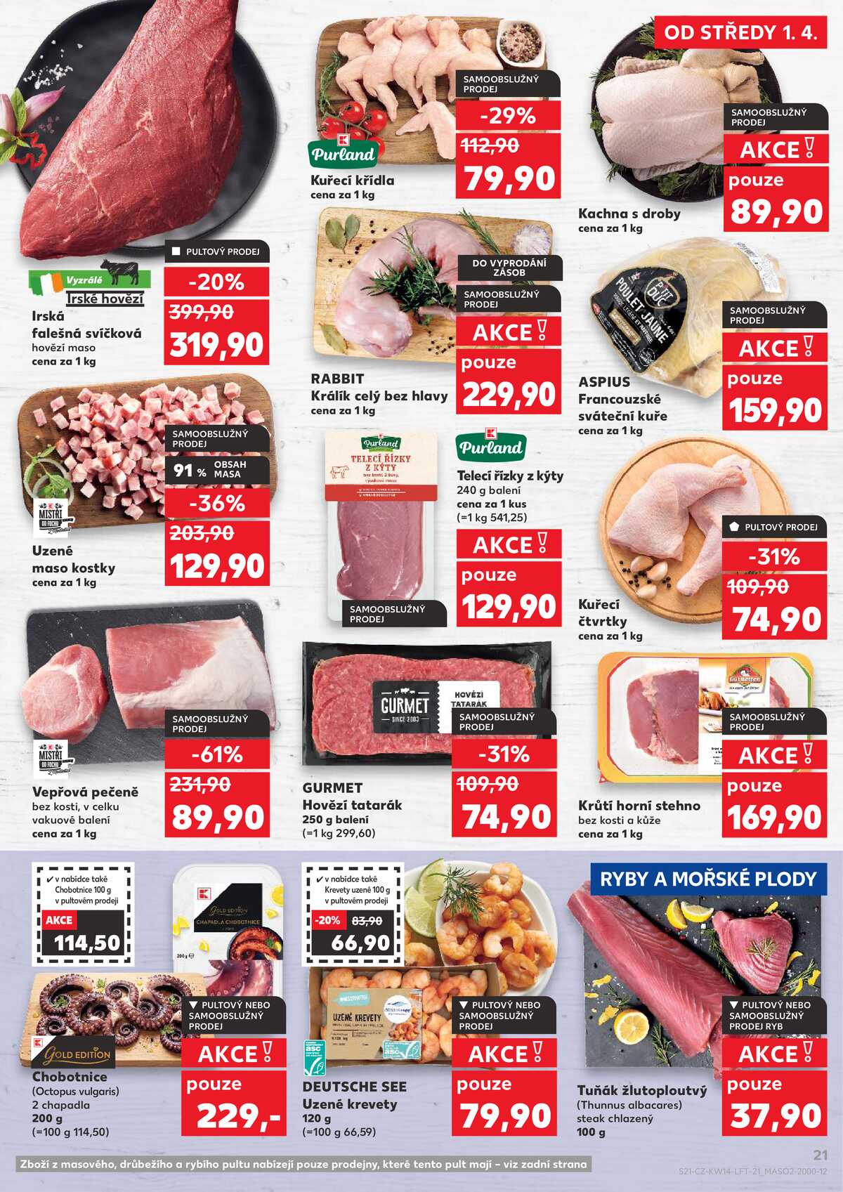 Kaufland 1.4. - 7.4. - Kaufland - Bohumín strana 21