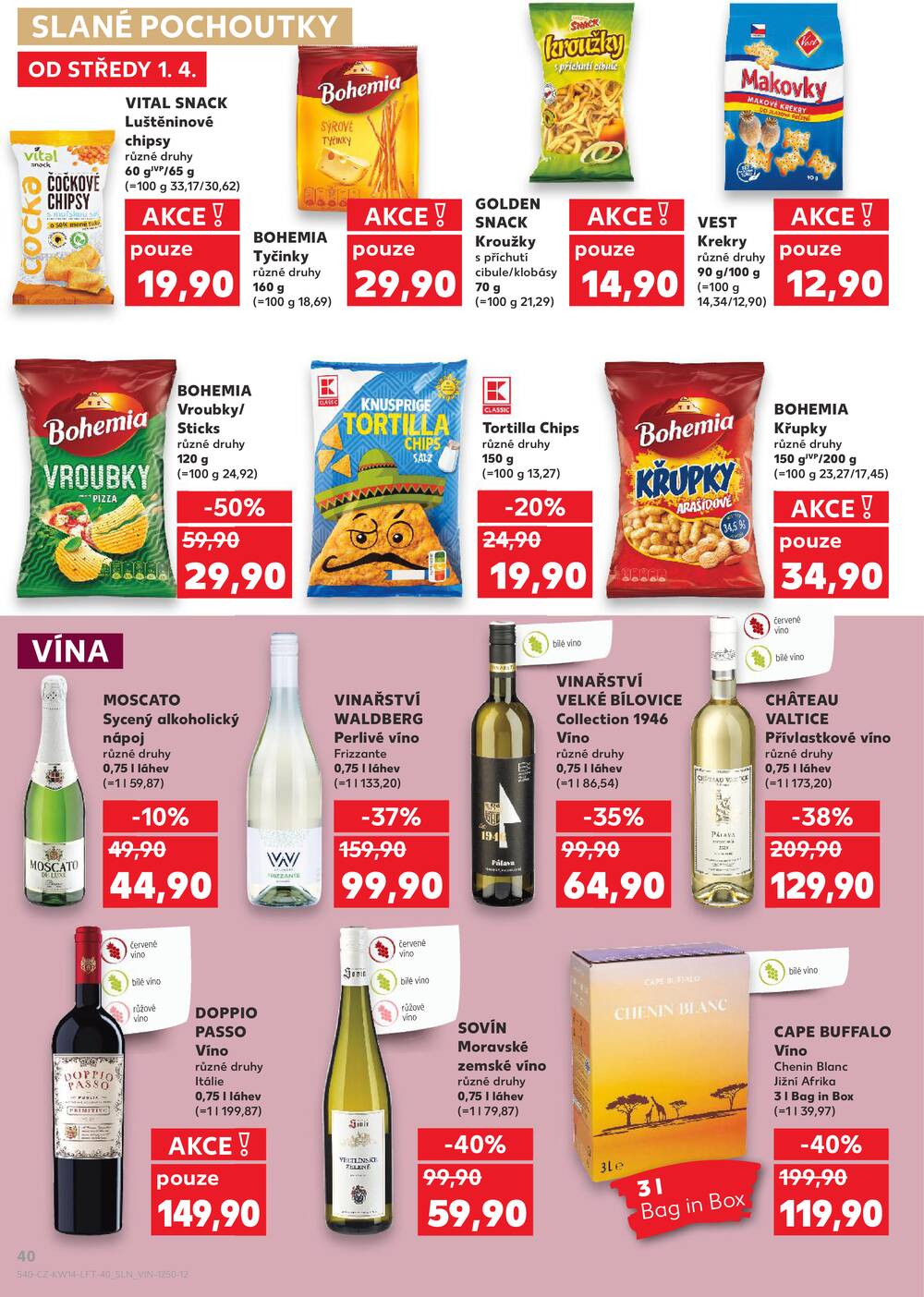 Kaufland 1.4. - 7.4. - Kaufland - Hodonín (Konečná)