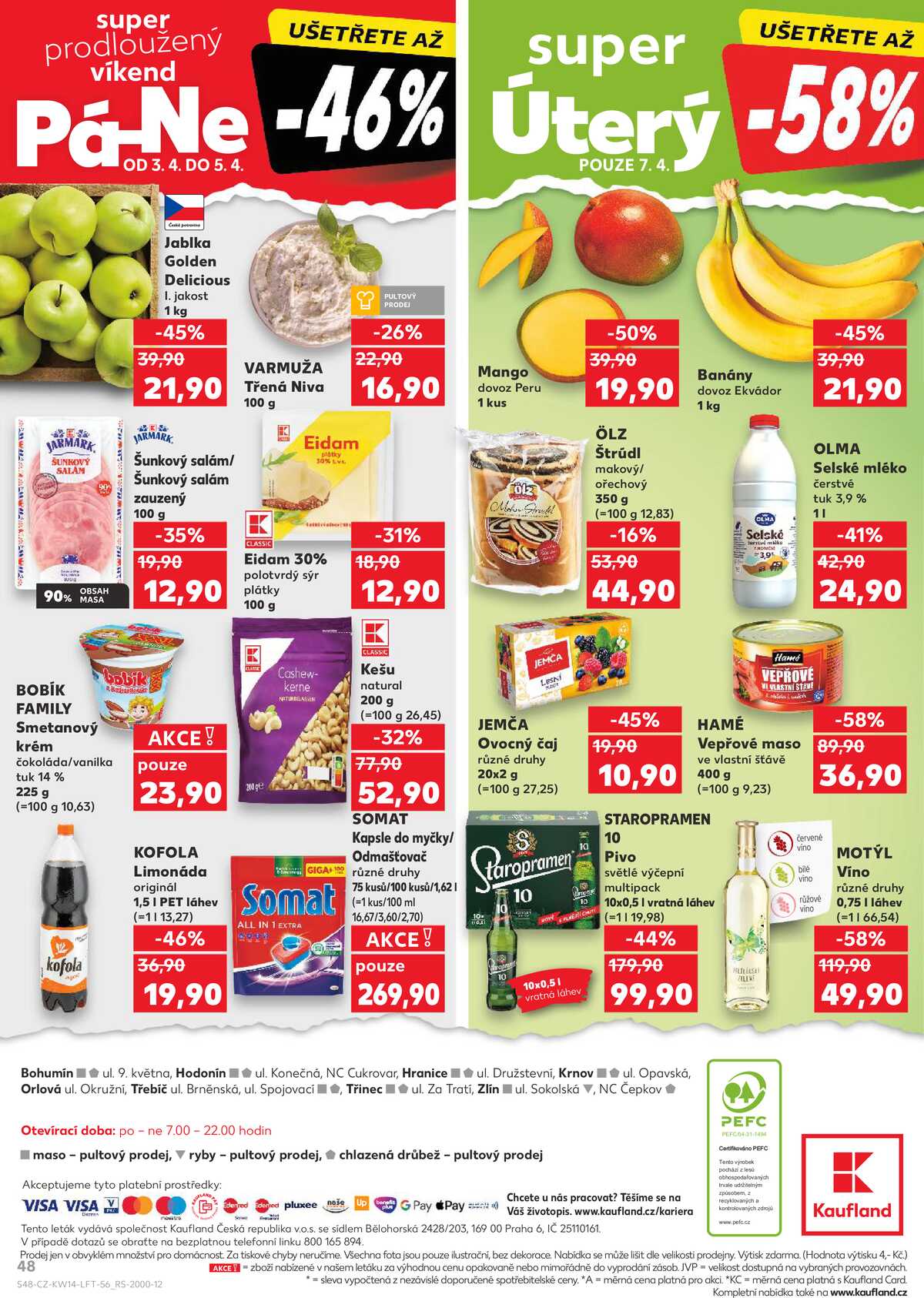 Kaufland 1.4. - 7.4. - Kaufland - Krnov strana 48
