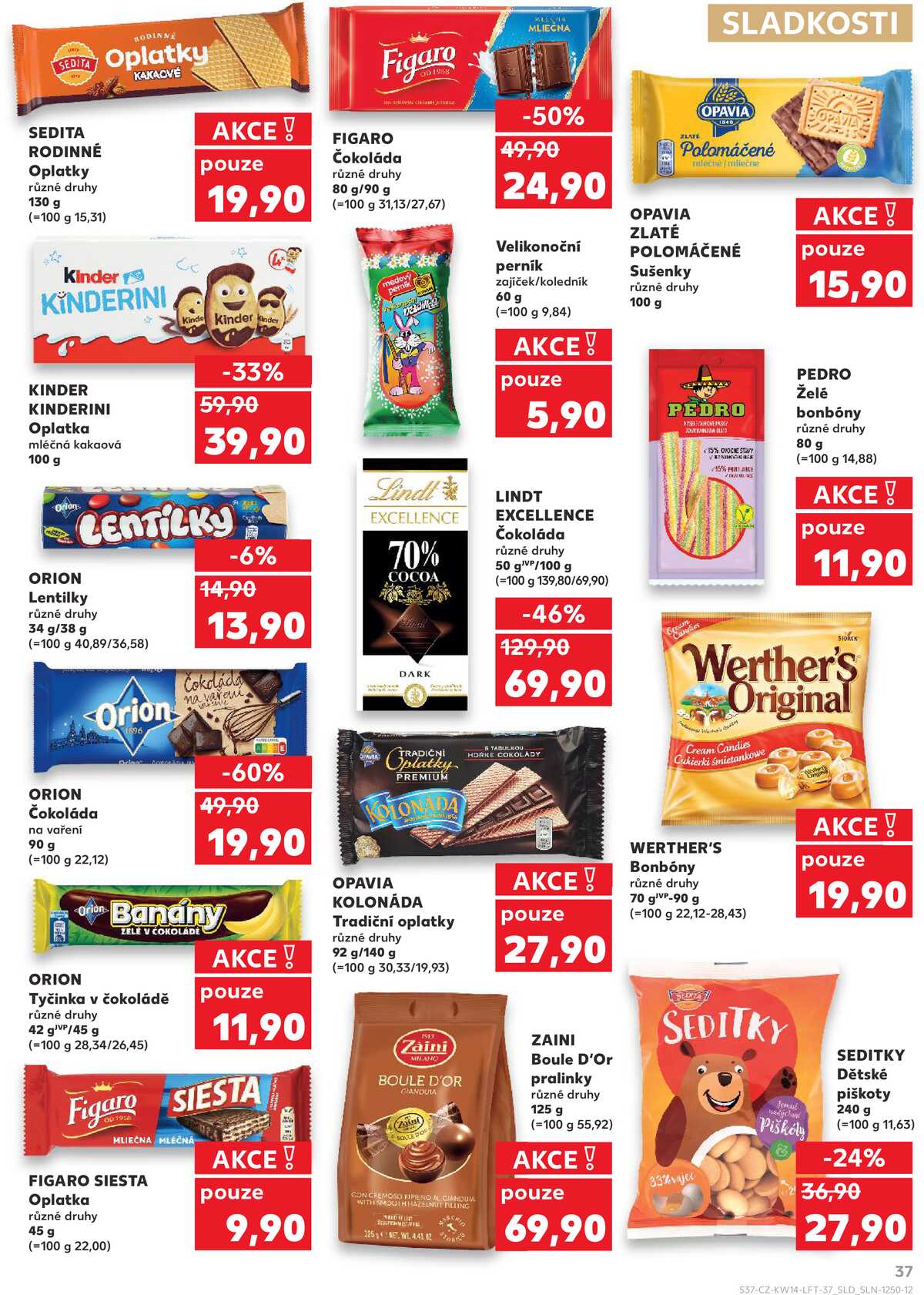 Kaufland 1.4. - 7.4. - Kaufland - Česká Třebová strana 37