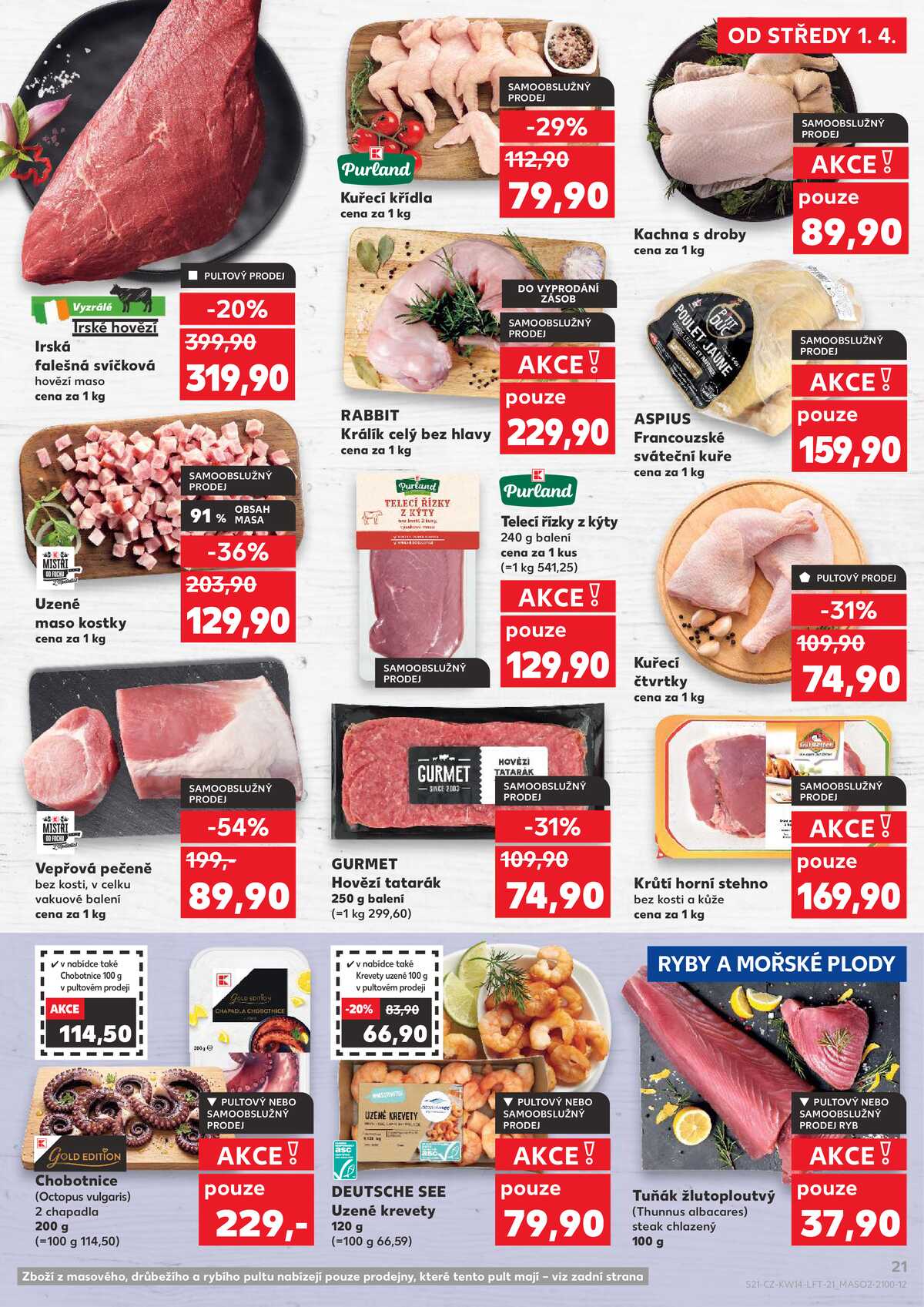 Kaufland 1.4. - 7.4. - Kaufland - Liberec (Dr. M. Horákové) strana 21