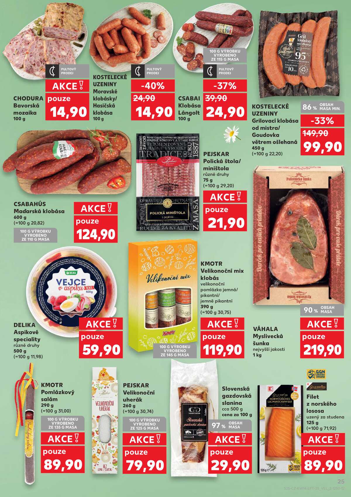 Kaufland 1.4. - 7.4. - Kaufland - Dvůr Králové strana 25