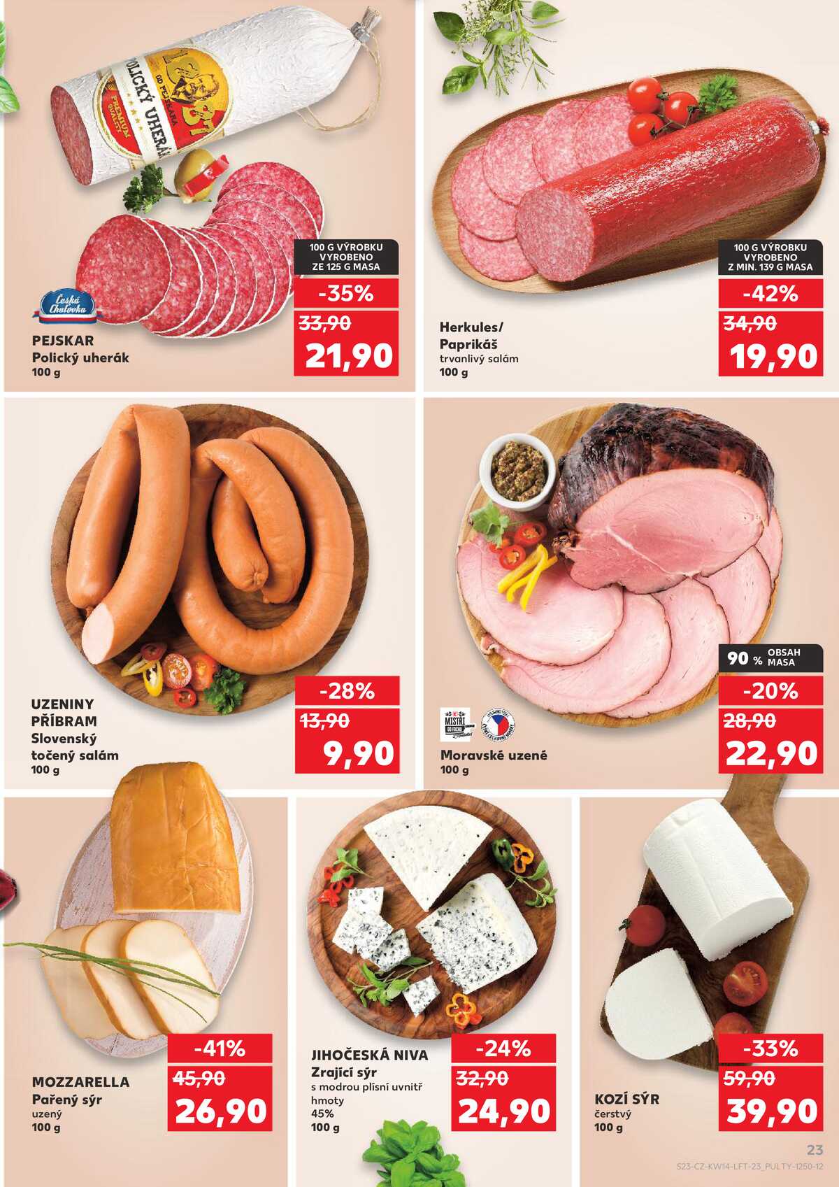 Kaufland 1.4. - 7.4. - Kaufland - Jičín strana 23