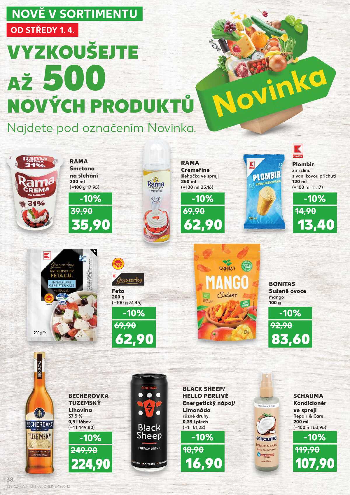 Kaufland 1.4. - 7.4. - Kaufland - Svitavy strana 38