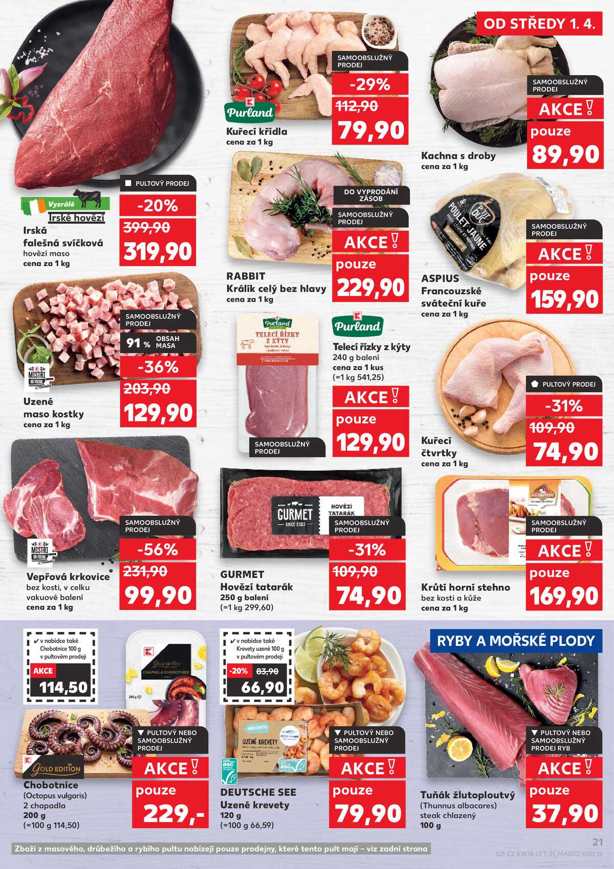 Kaufland 1.4. - 7.4. - Kaufland - Žďár nad Sázavou strana 21