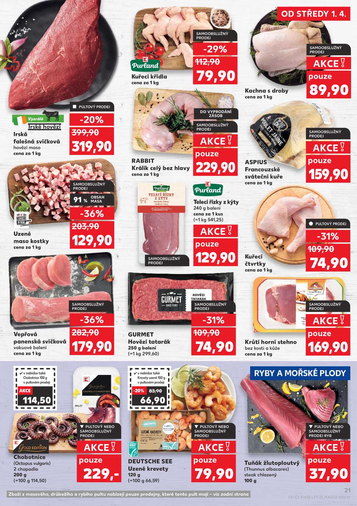 Kaufland 1.4. - 7.4. - Kaufland - Lanškroun strana 21