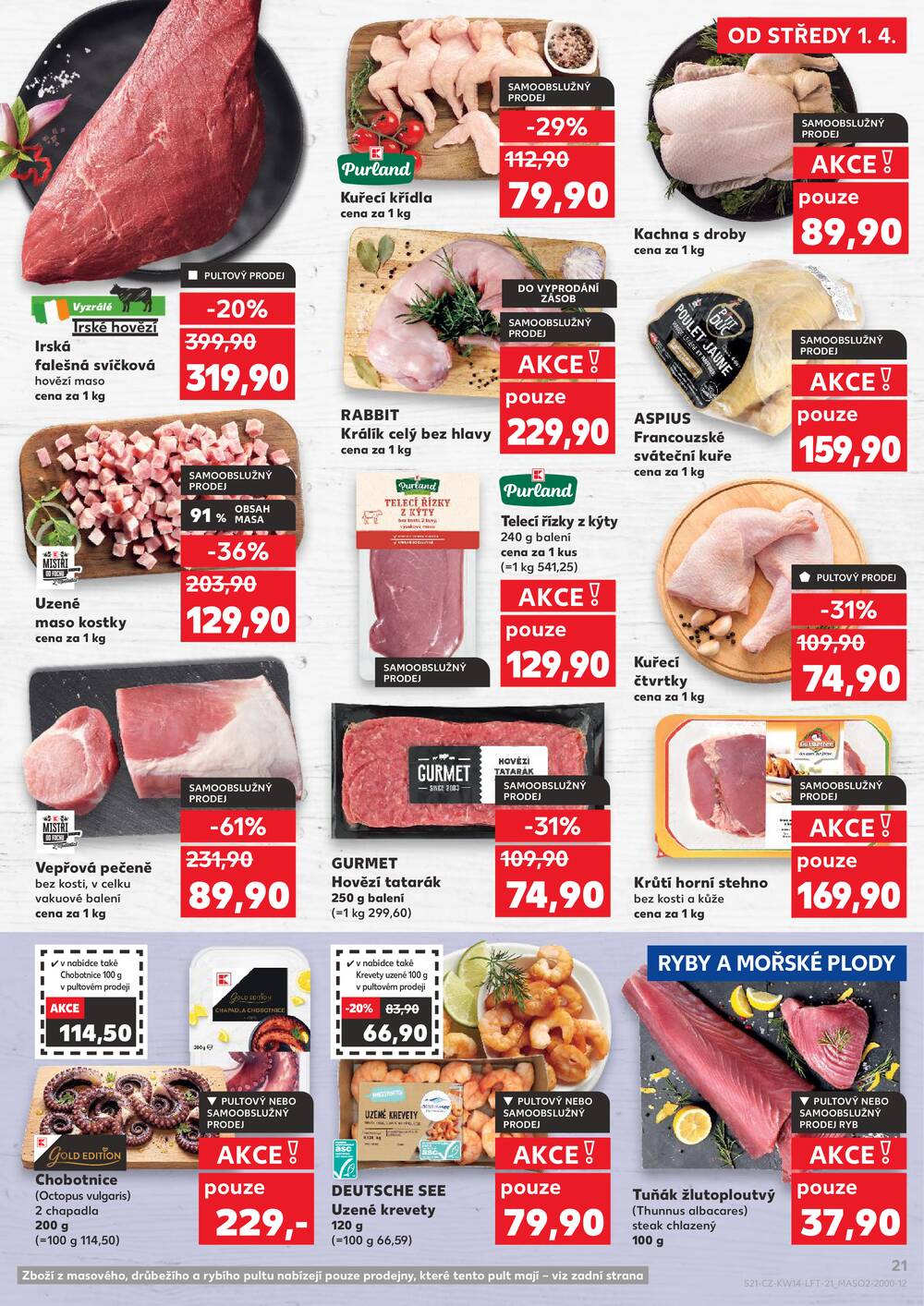 Kaufland 1.4. - 7.4. - Kaufland - Ostrava - Moravská Ostrava