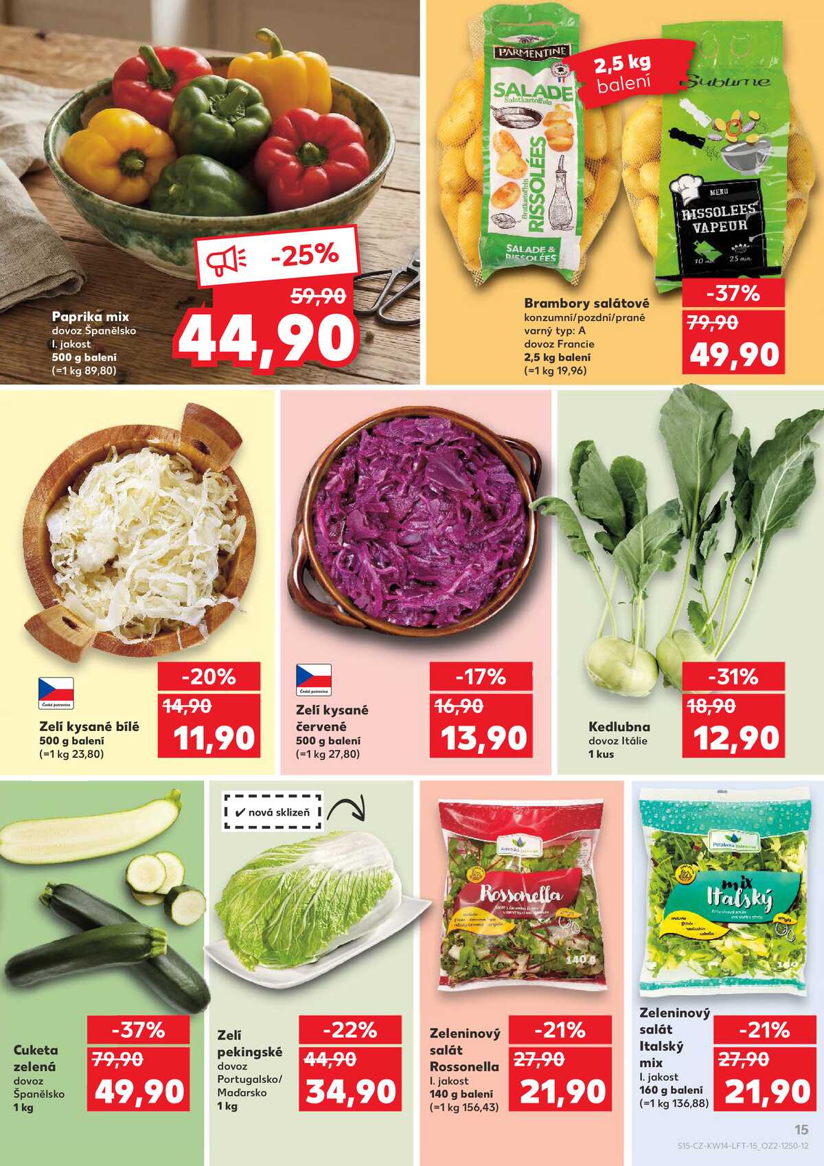 Kaufland 1.4. - 7.4. - Kaufland - Plzeň (Sukova) strana 15