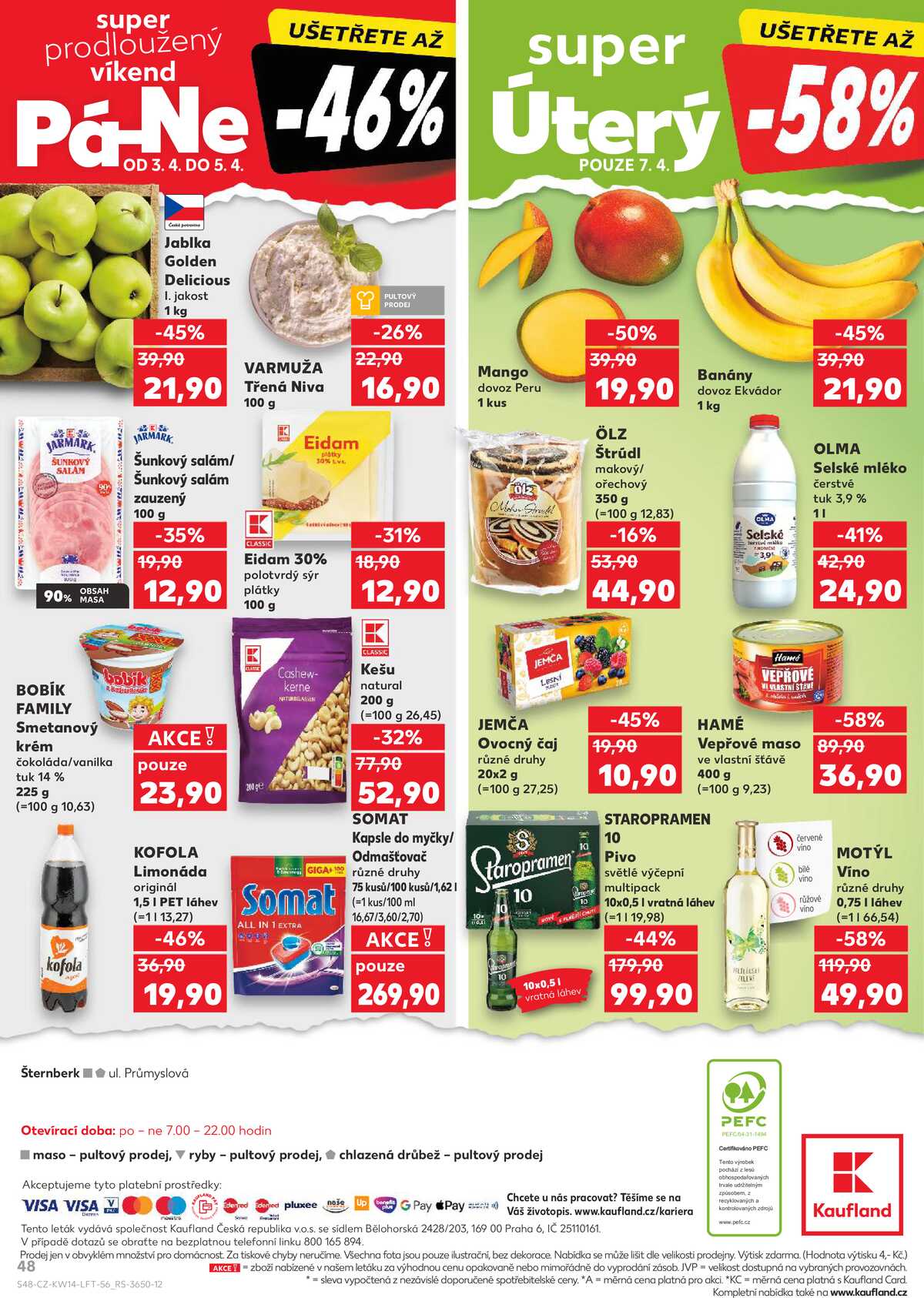 Kaufland 1.4. - 7.4. - Kaufland - Šternberk strana 48