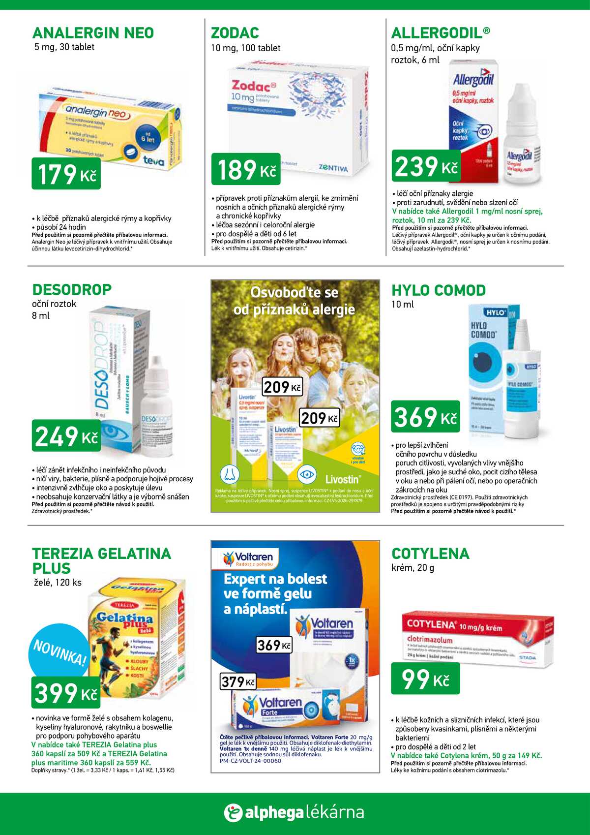 Alphega Lékárna od 1.4. do 30.4.2026 strana 2