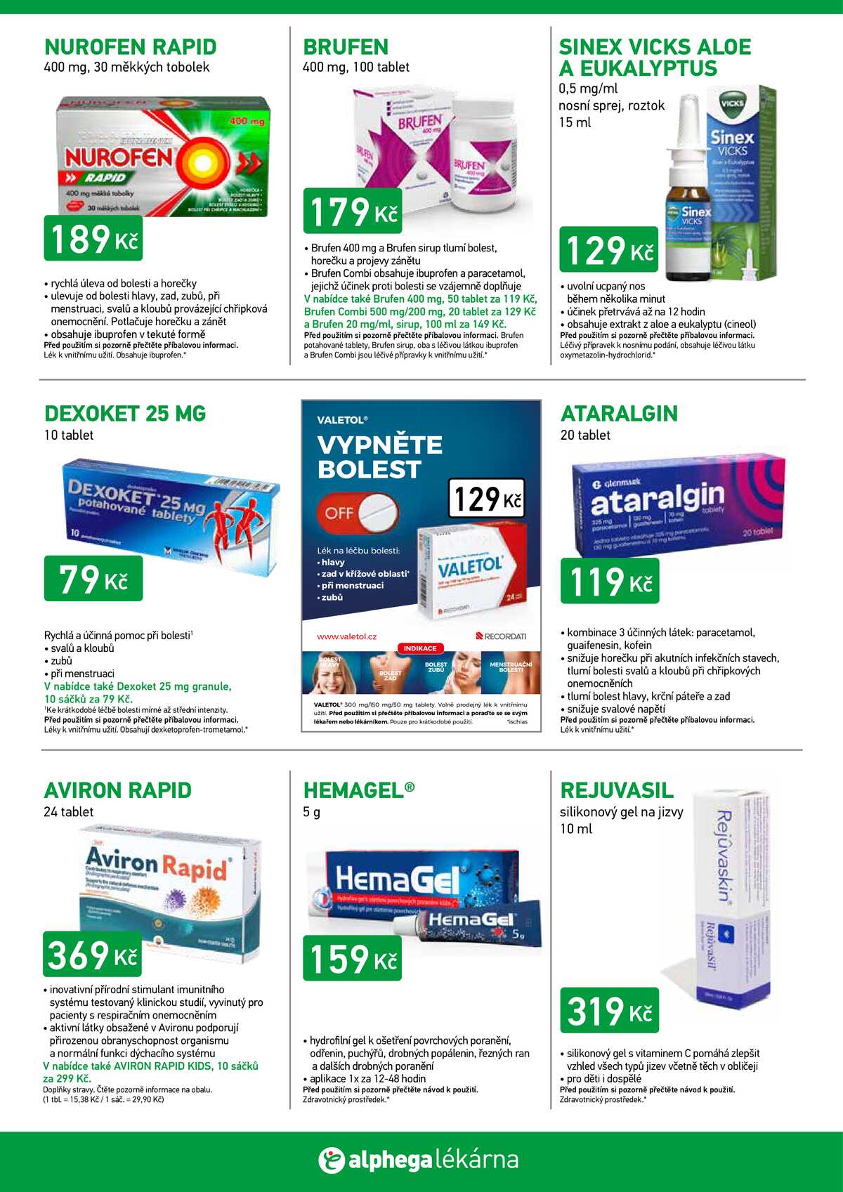 Alphega Lékárna od 1.4. do 30.4.2026 strana 3