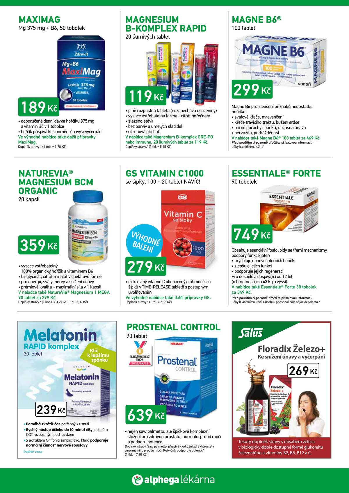 Alphega Lékárna od 1.4. do 30.4.2026 strana 5
