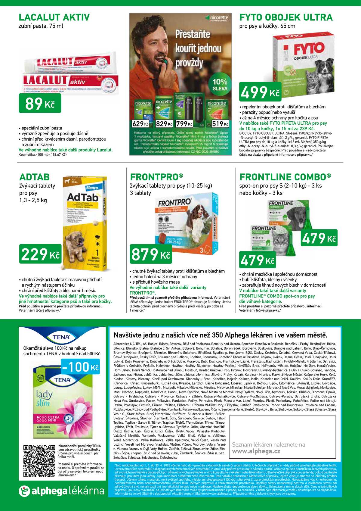 Alphega Lékárna od 1.4. do 30.4.2026 strana 6