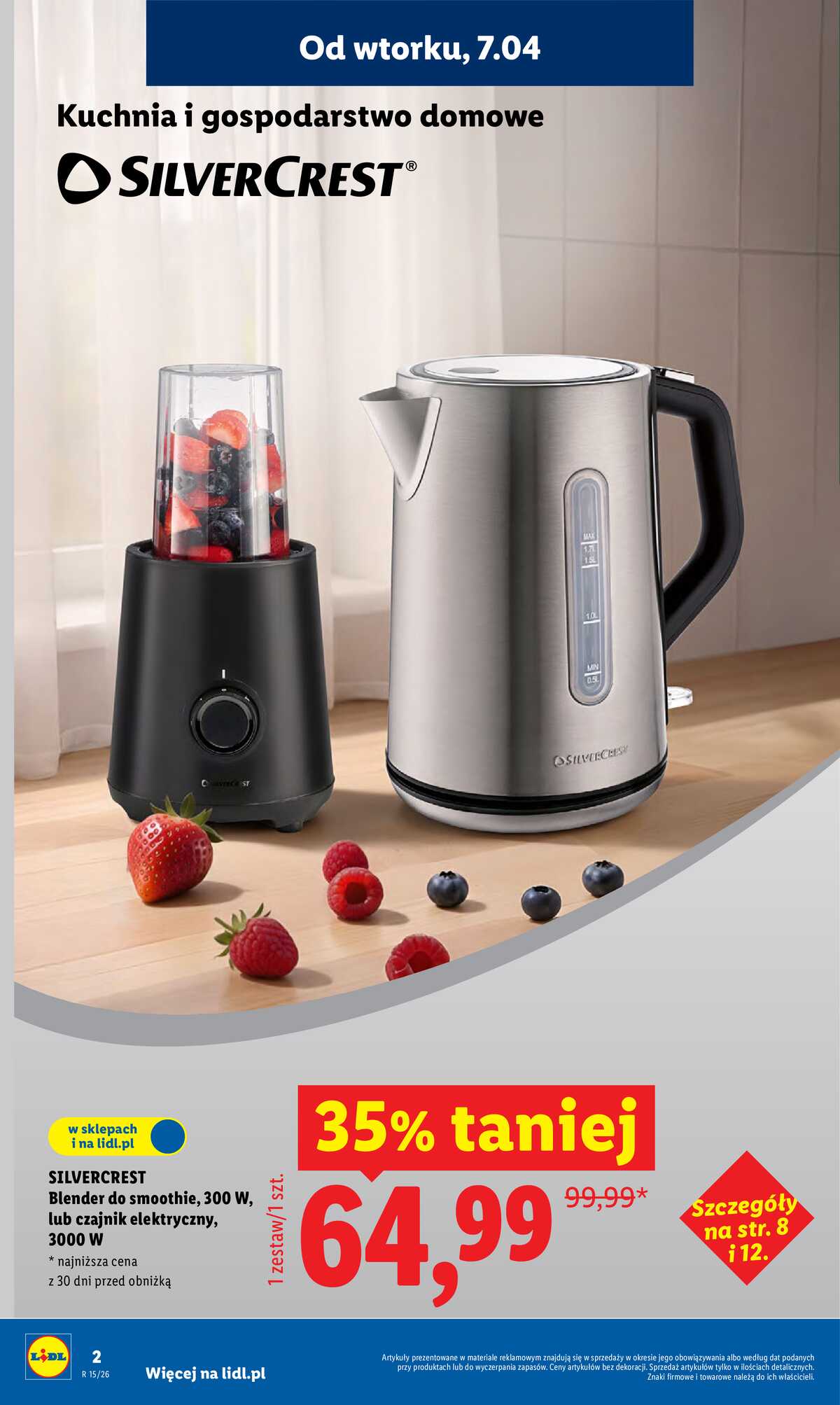 Leták Lidl Polsko 7.4.-11.4.2026 - Katalog platný od 7.04 strana 2