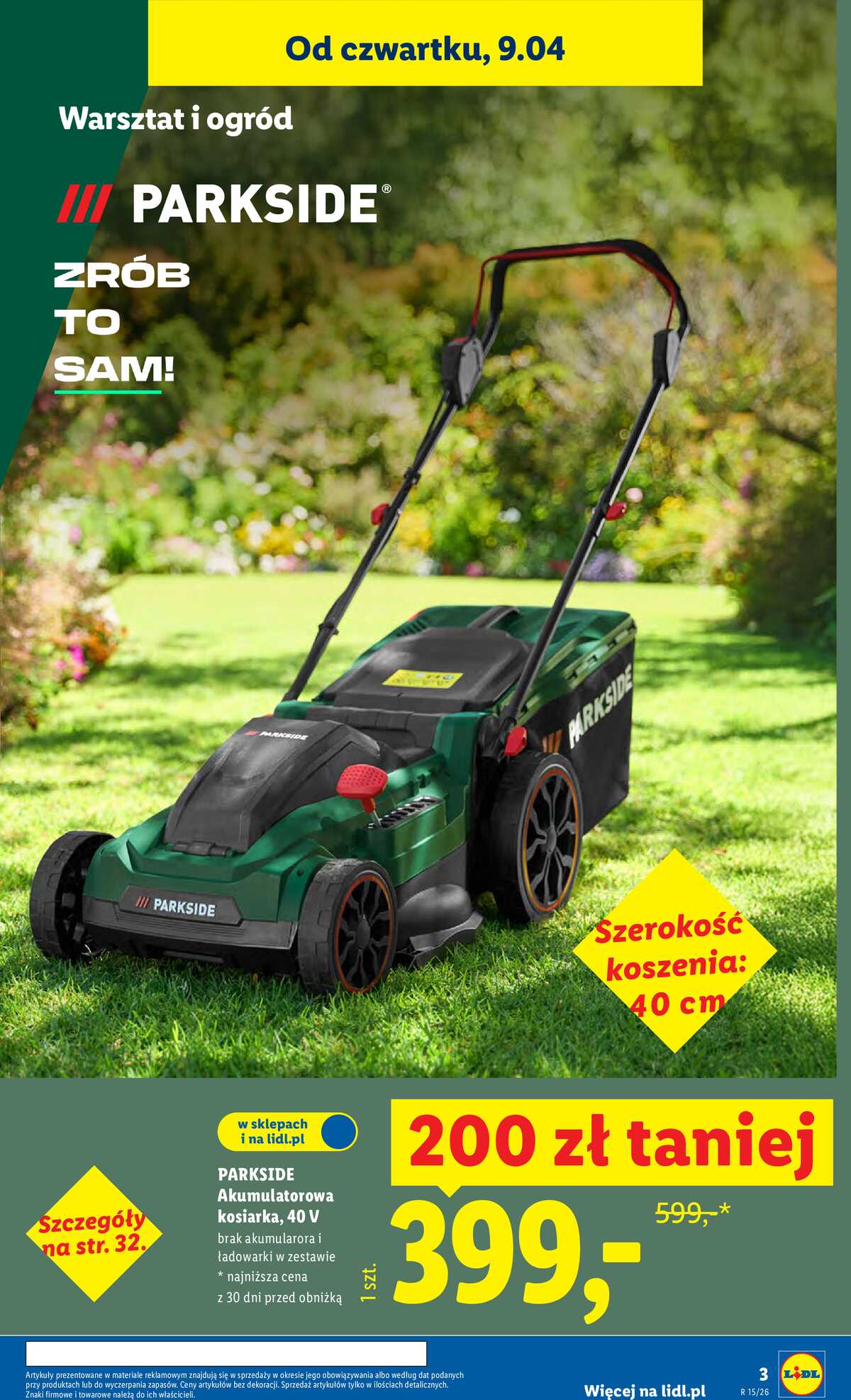 Leták Lidl Polsko 7.4.-11.4.2026 - Katalog platný od 7.04 strana 3