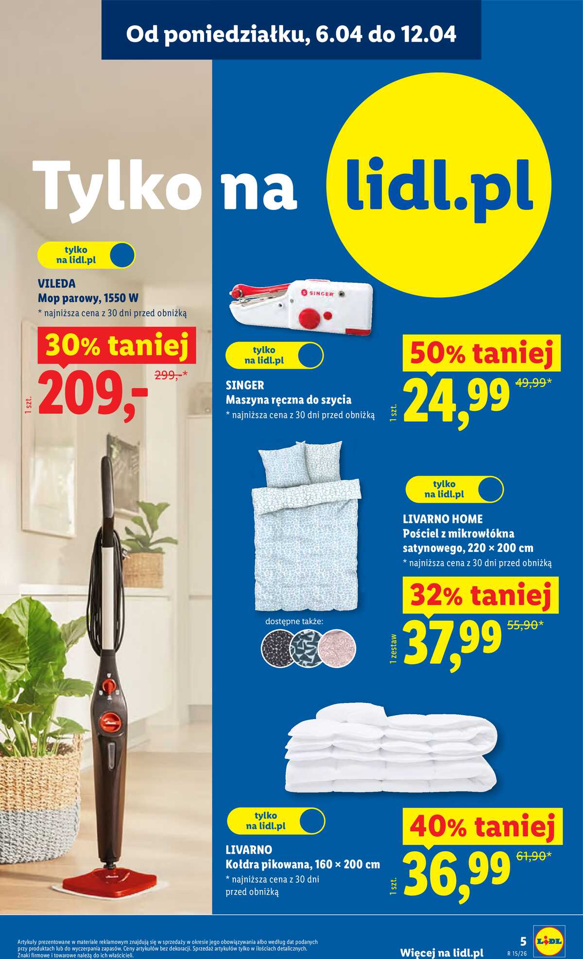 Leták Lidl Polsko 7.4.-11.4.2026 - Katalog platný od 7.04 strana 5