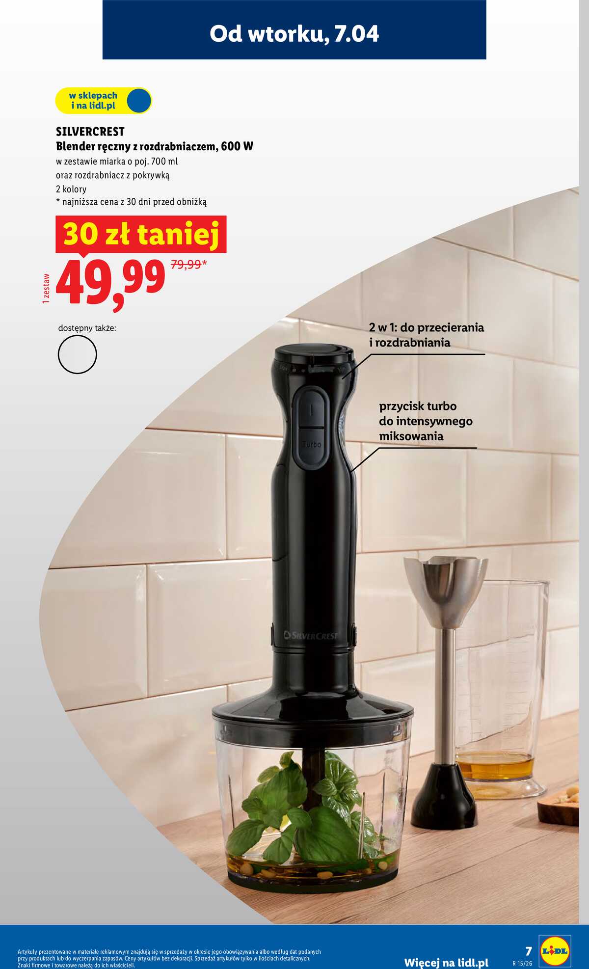 Leták Lidl Polsko 7.4.-11.4.2026 - Katalog platný od 7.04 strana 9