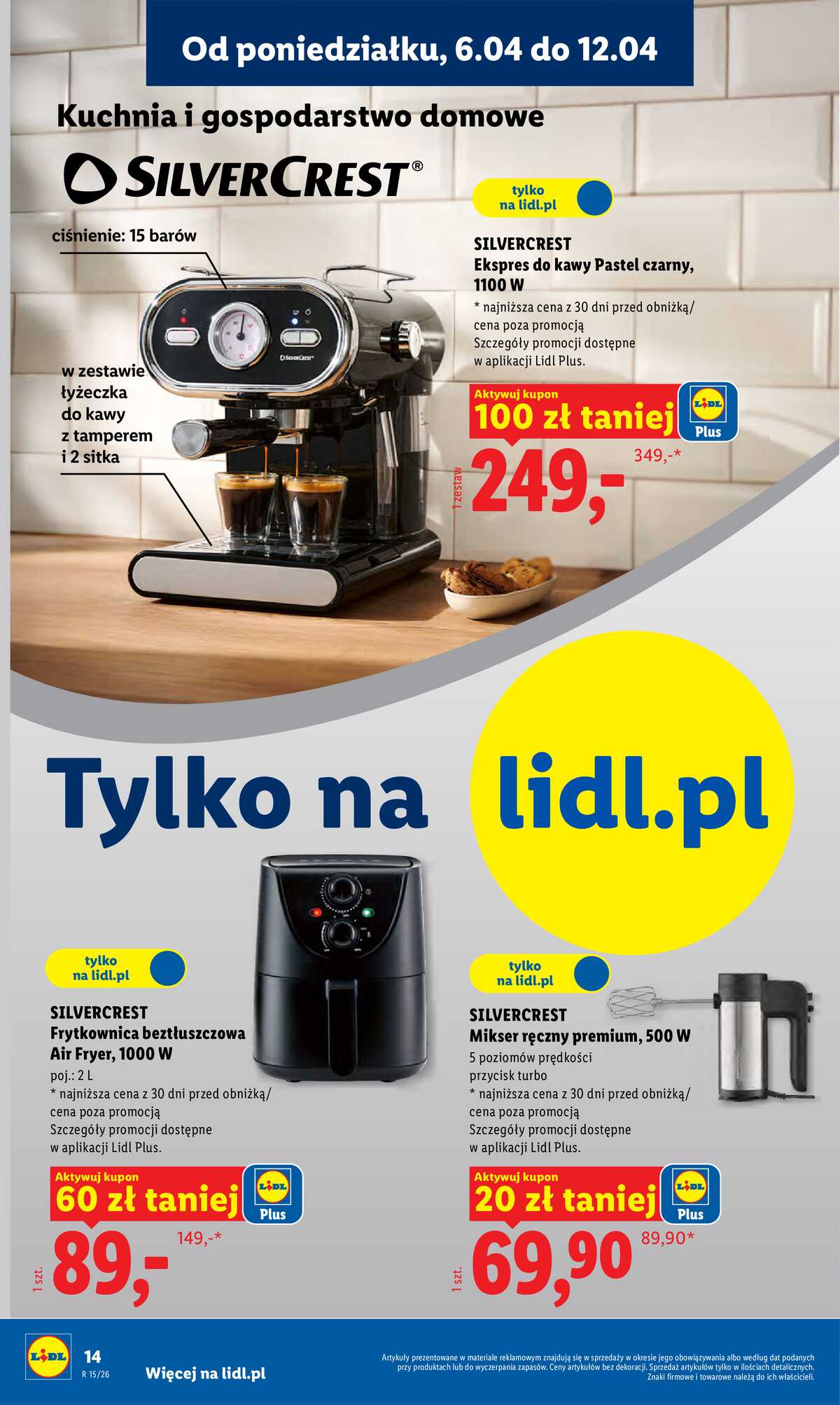 Leták Lidl Polsko 7.4.-11.4.2026 - Katalog platný od 7.04 strana 16