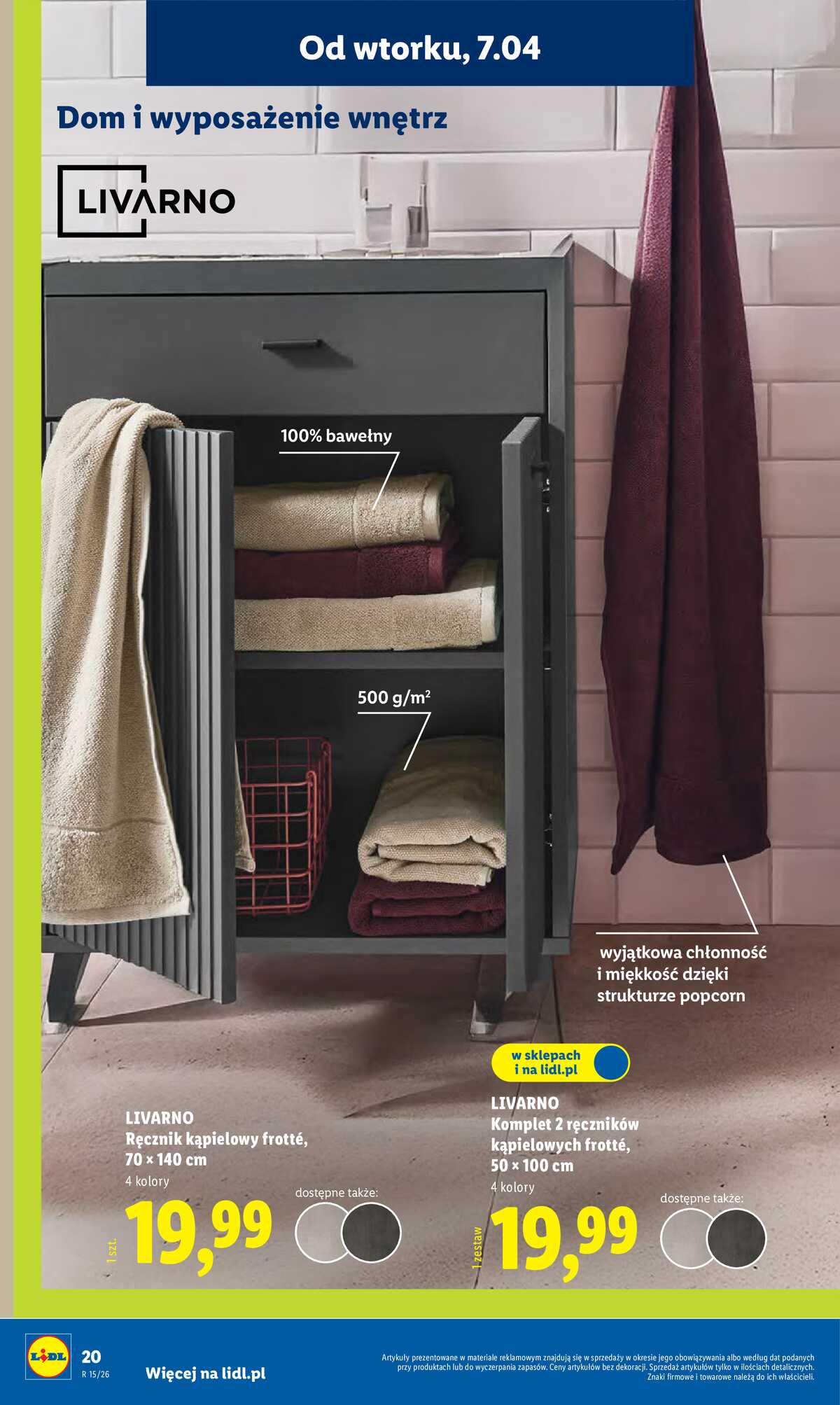 Leták Lidl Polsko 7.4.-11.4.2026 - Katalog platný od 7.04 strana 22