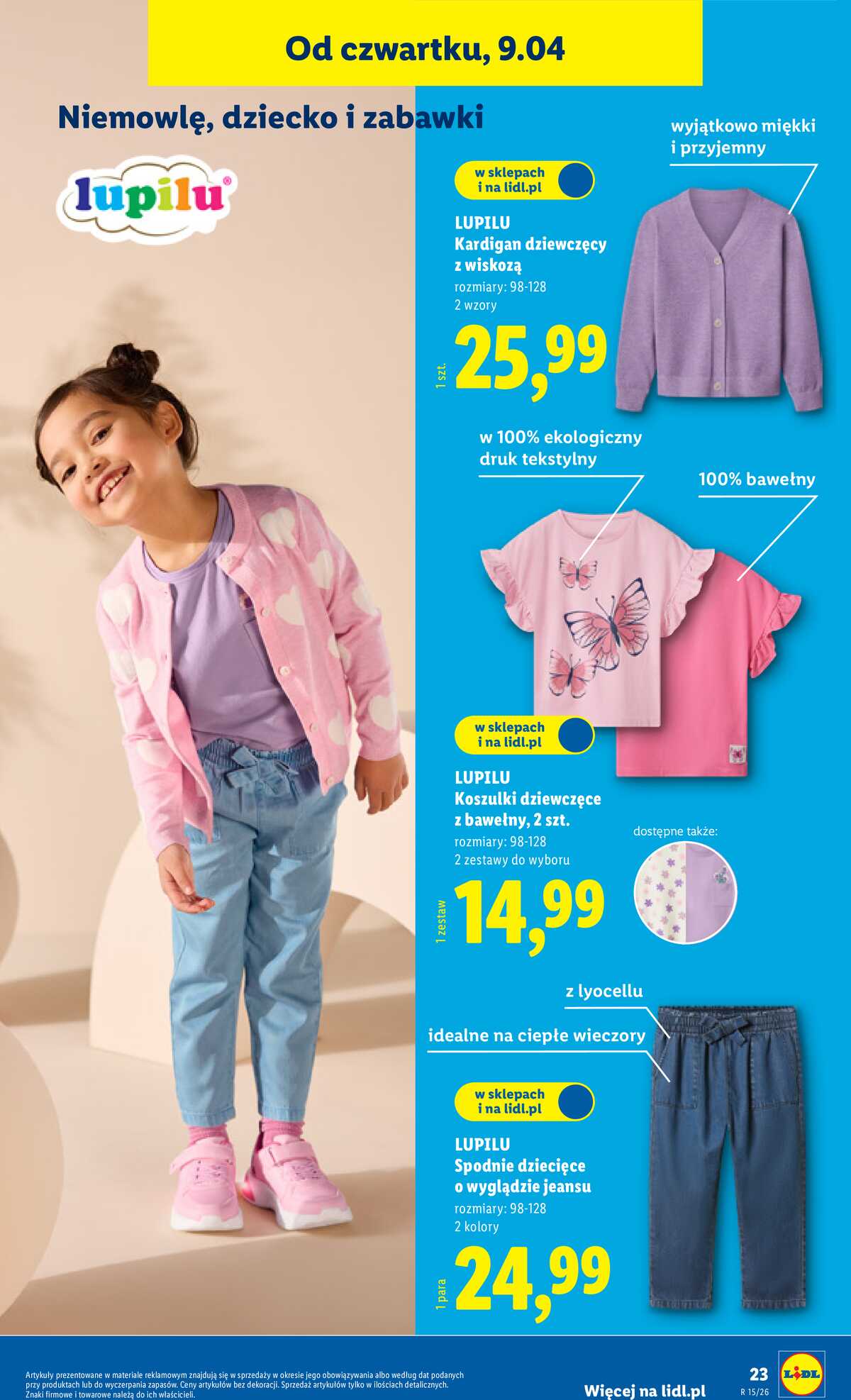 Leták Lidl Polsko 7.4.-11.4.2026 - Katalog platný od 7.04 strana 25