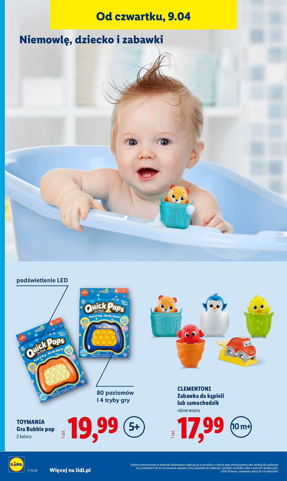 Leták Lidl Polsko 7.4.-11.4.2026 - Katalog platný od 7.04 strana 30