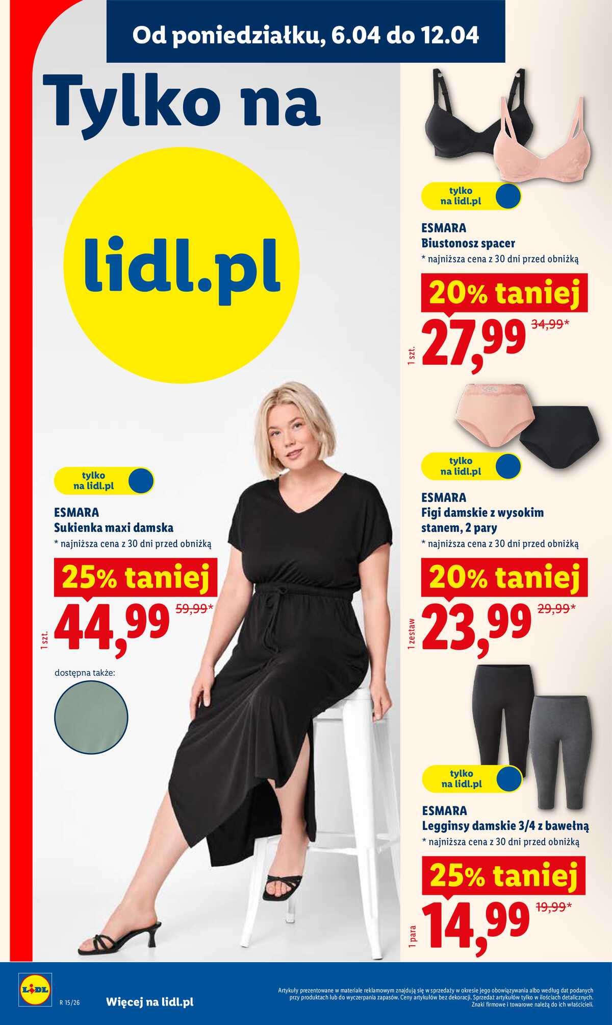 Leták Lidl Polsko 7.4.-11.4.2026 - Katalog platný od 7.04 strana 34