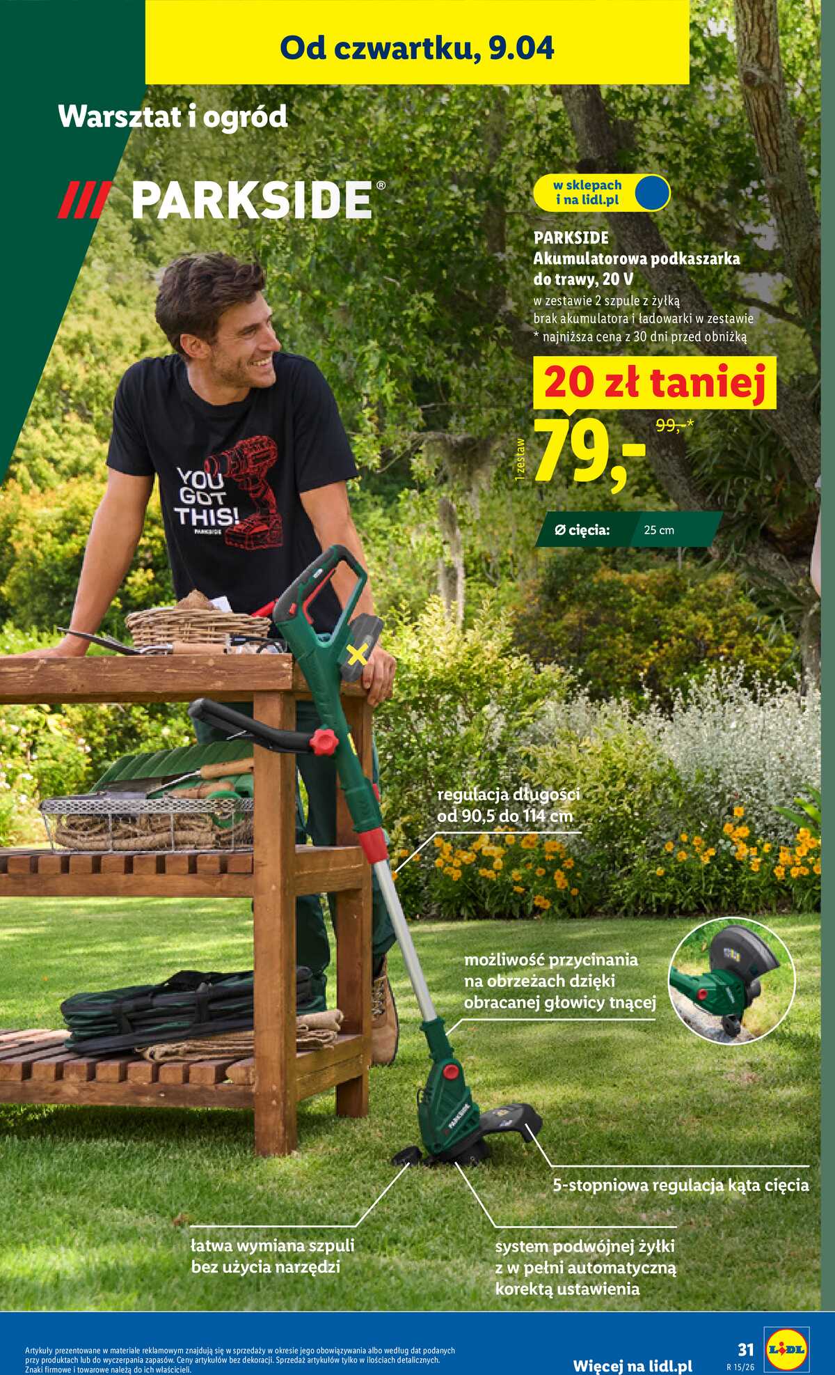 Leták Lidl Polsko 7.4.-11.4.2026 - Katalog platný od 7.04 strana 39