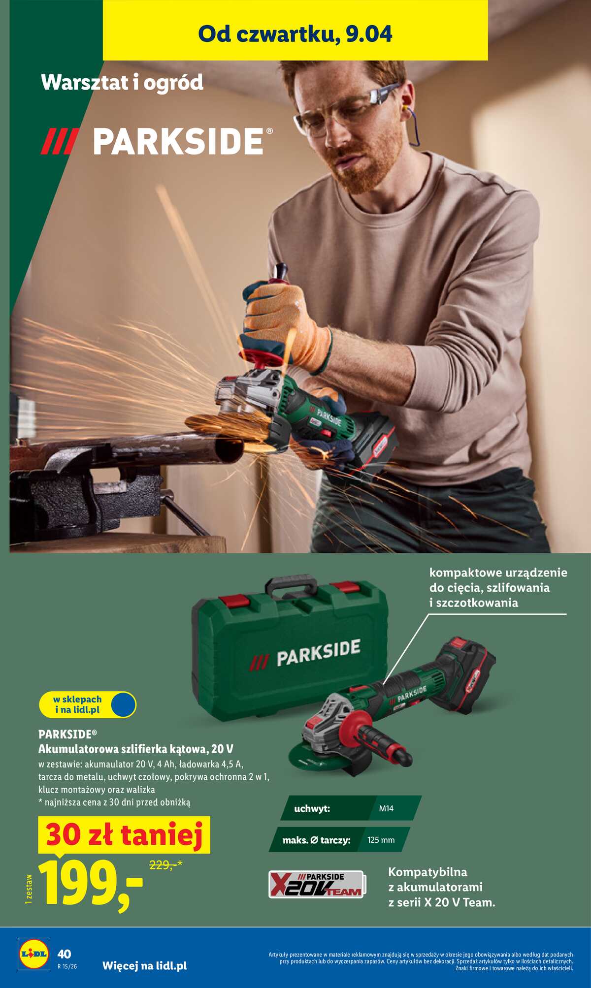 Leták Lidl Polsko 7.4.-11.4.2026 - Katalog platný od 7.04 strana 48