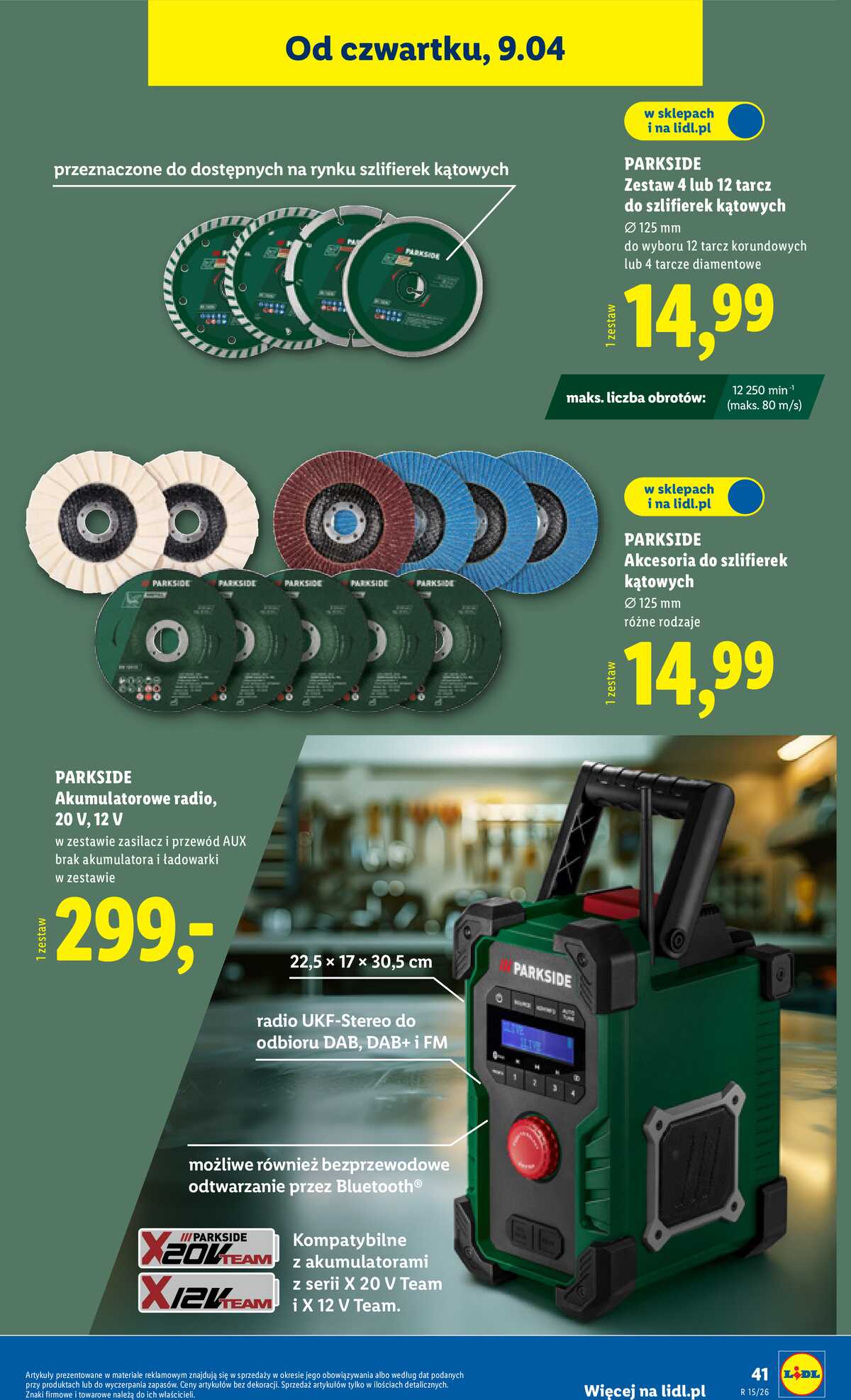 Leták Lidl Polsko 7.4.-11.4.2026 - Katalog platný od 7.04 strana 49