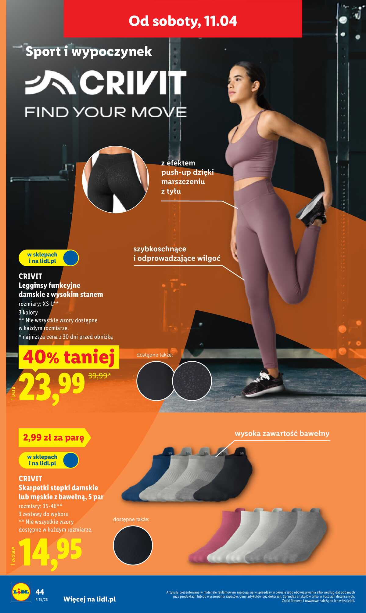 Leták Lidl Polsko 7.4.-11.4.2026 - Katalog platný od 7.04 strana 52