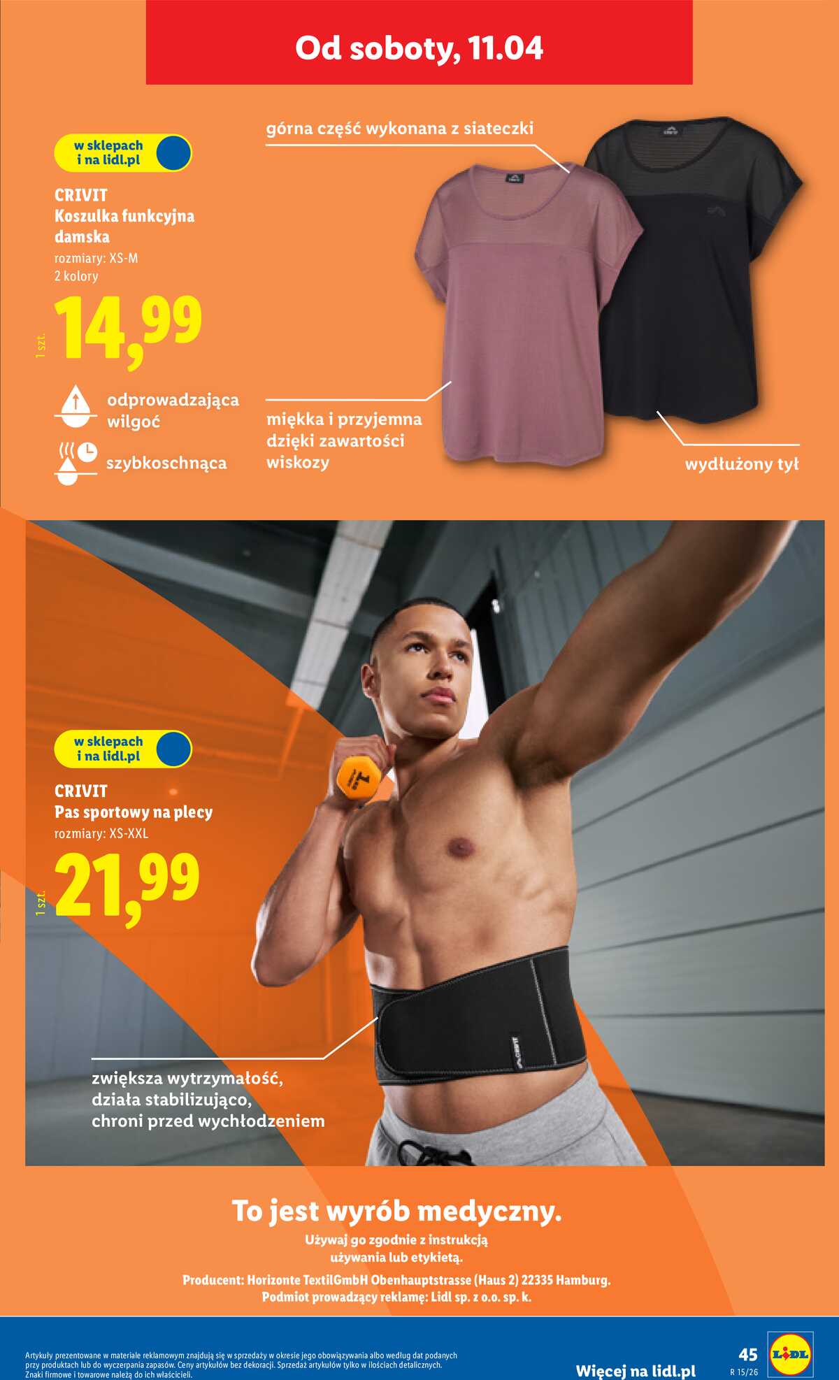 Leták Lidl Polsko 7.4.-11.4.2026 - Katalog platný od 7.04 strana 53