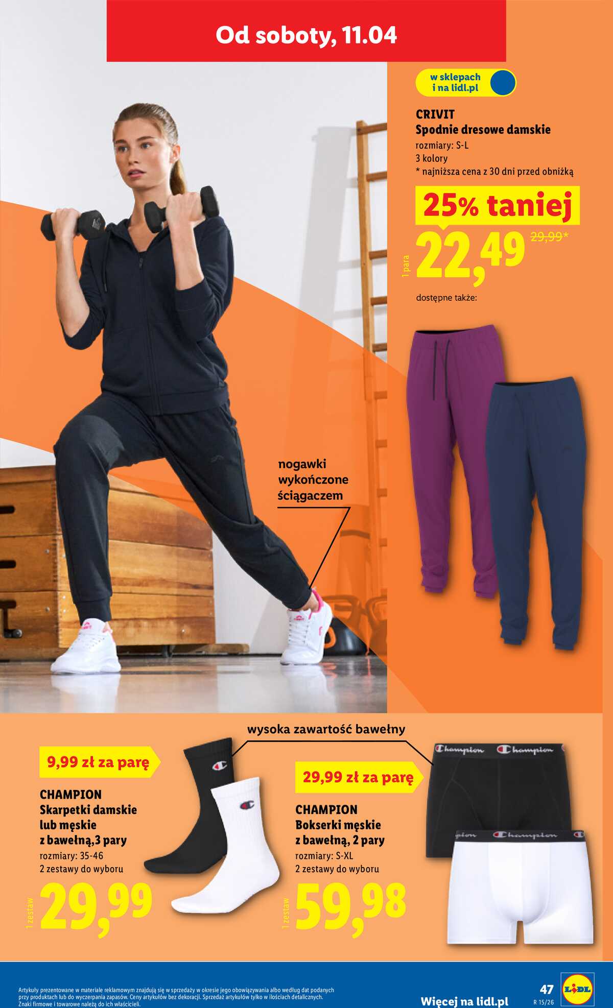 Leták Lidl Polsko 7.4.-11.4.2026 - Katalog platný od 7.04 strana 55