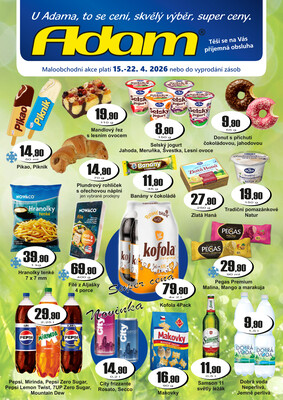 Adam letáky