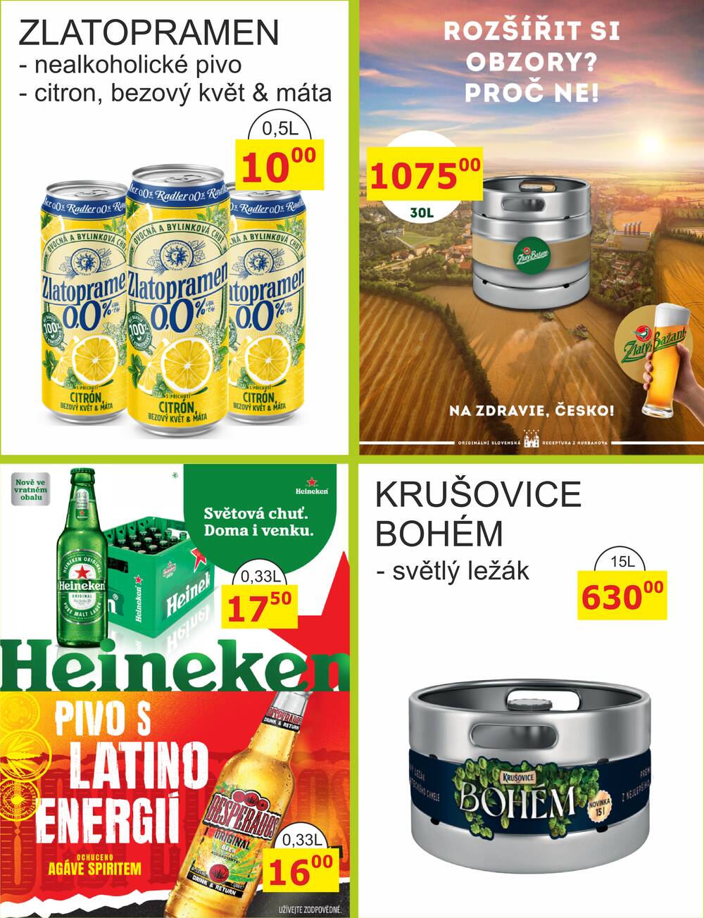 Leták BENE NÁPOJE - BENE Nápoje od 1.4. do 30.4.2026 - strana 23