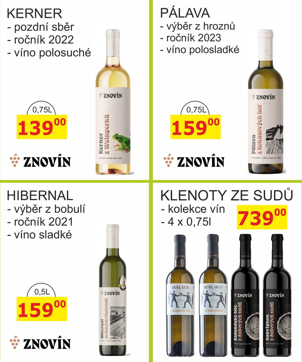 BENE Nápoje od 1.4. do 30.4.2026