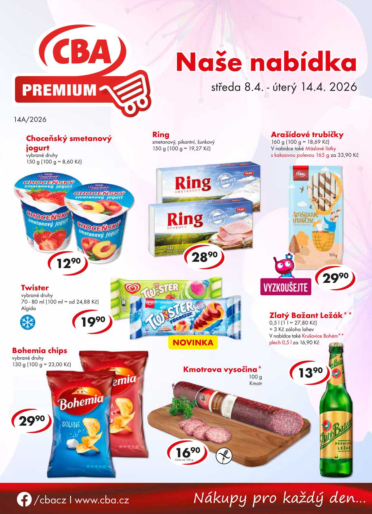 CBA Premium od 8.4. do 14.4.2026 strana 1