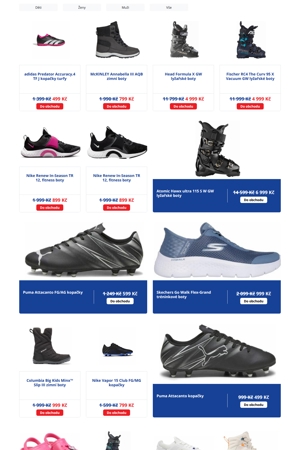 Intersport Boty - 31. 3. 2026