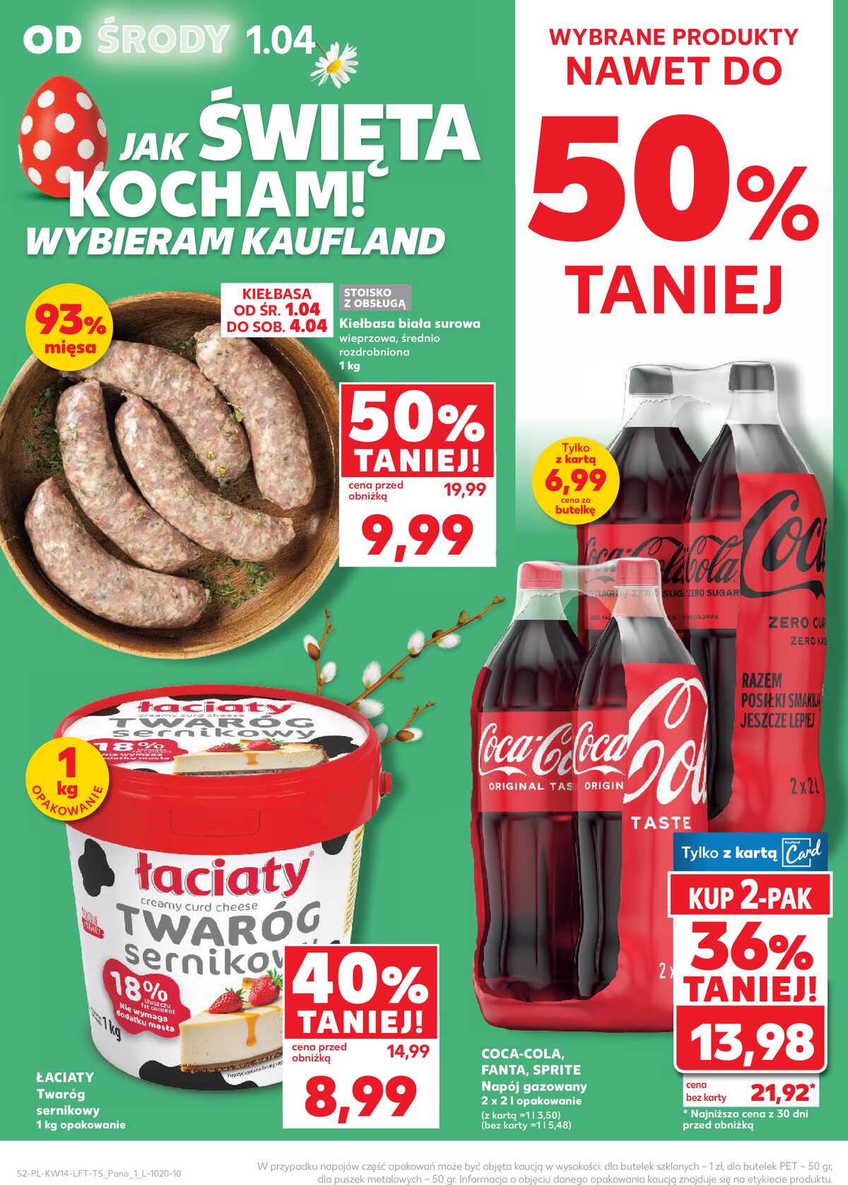 Leták Kaufland Polsko 1.4.-8.4.2026 - Noviny týdne strana 2