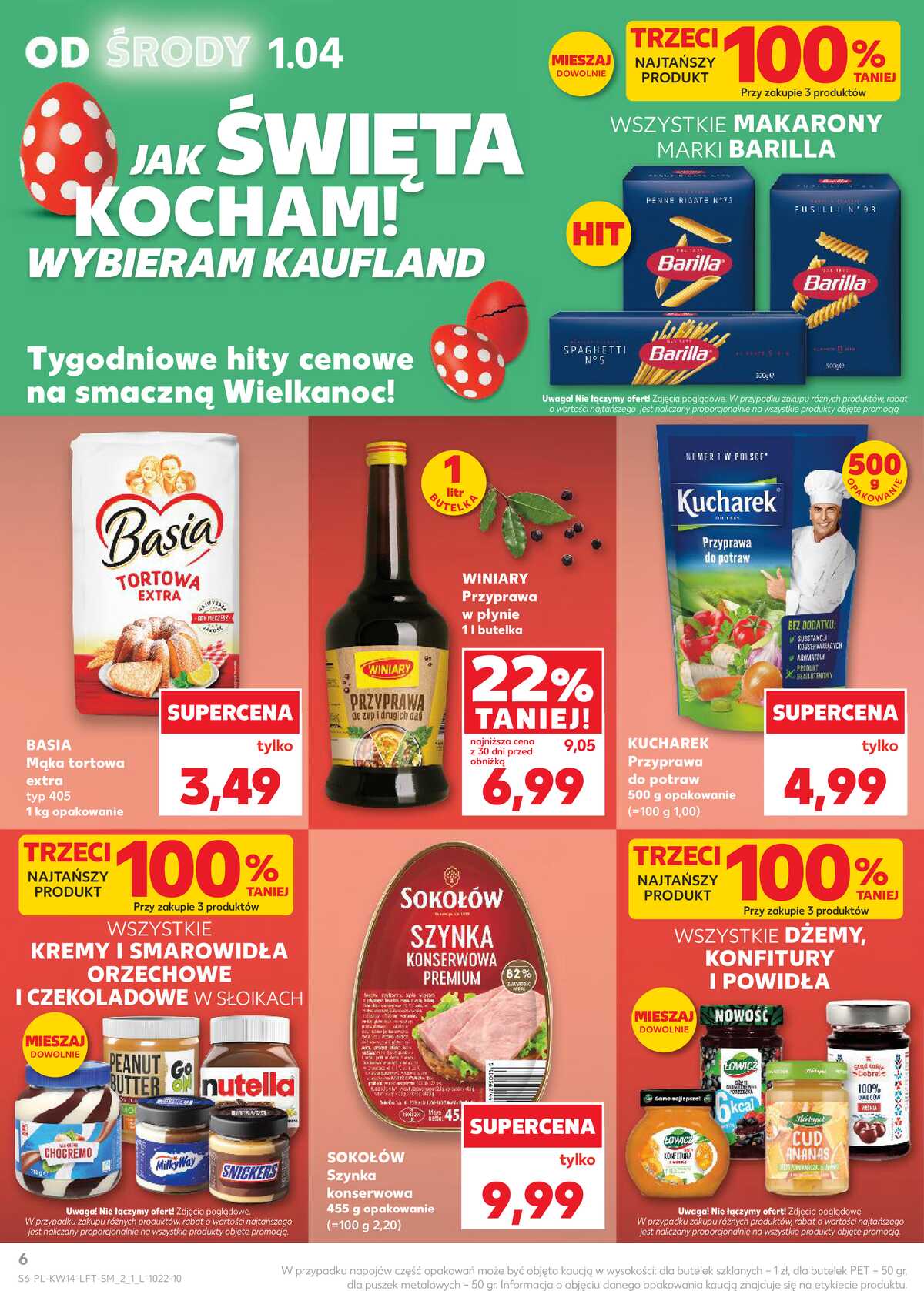 Leták Kaufland Polsko 1.4.-8.4.2026 - Noviny týdne strana 6