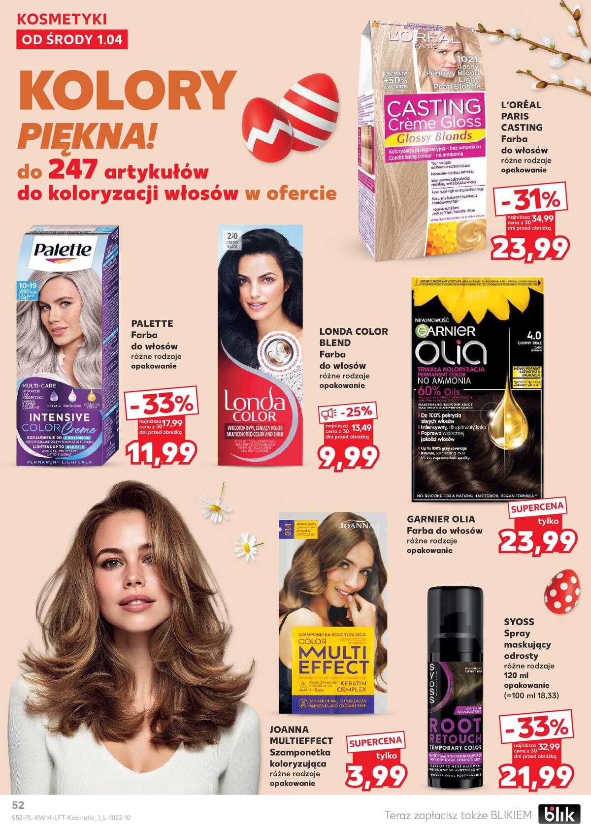 Leták Kaufland Polsko 1.4.-8.4.2026 - Noviny týdne strana 52